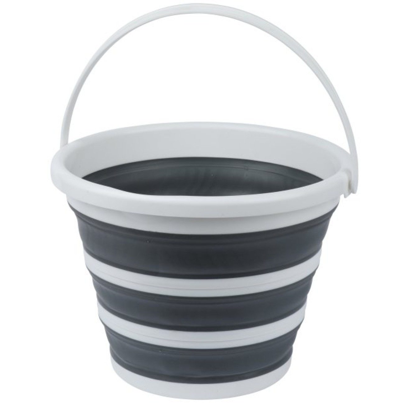 axentia Falteimer 10 L, (1-tlg), aus Kunststoff, Platzsparend & Faltbar