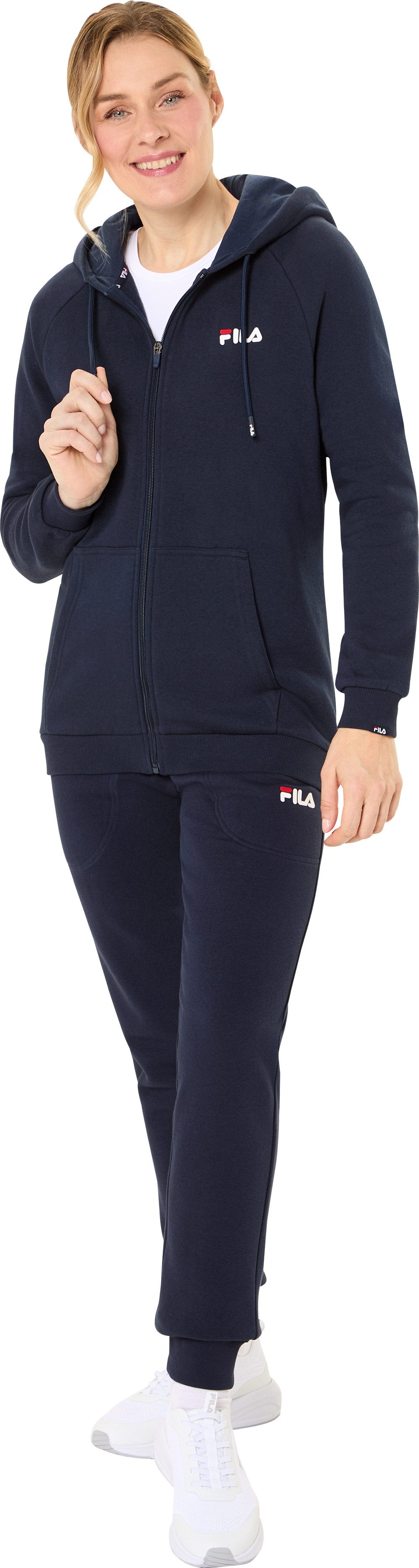 Fila Kapuzensweatjacke Hochwertige Sweatjacke unisex für Sport und Freizeit