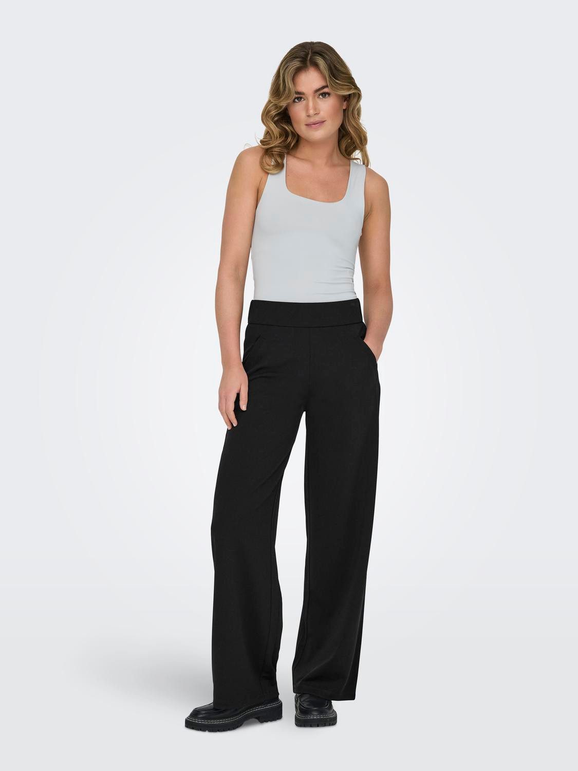JDY Schlupfhose JDYLOUISVILLE CATIA WIDE PANT JRS NOOS Materialmix