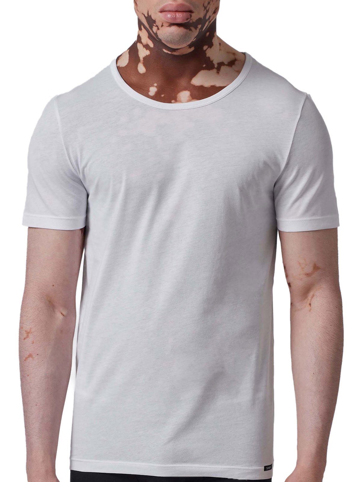Skiny Unterziehshirt Herren Shirt kurzarm 2er Pack Shirt Multipack (Packung, 2-St) -