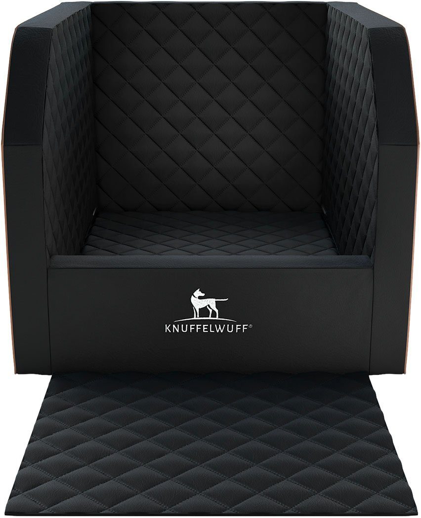 Knuffelwuff Tiertransportbox Cargo für den Rücksitz, Orthopädisch