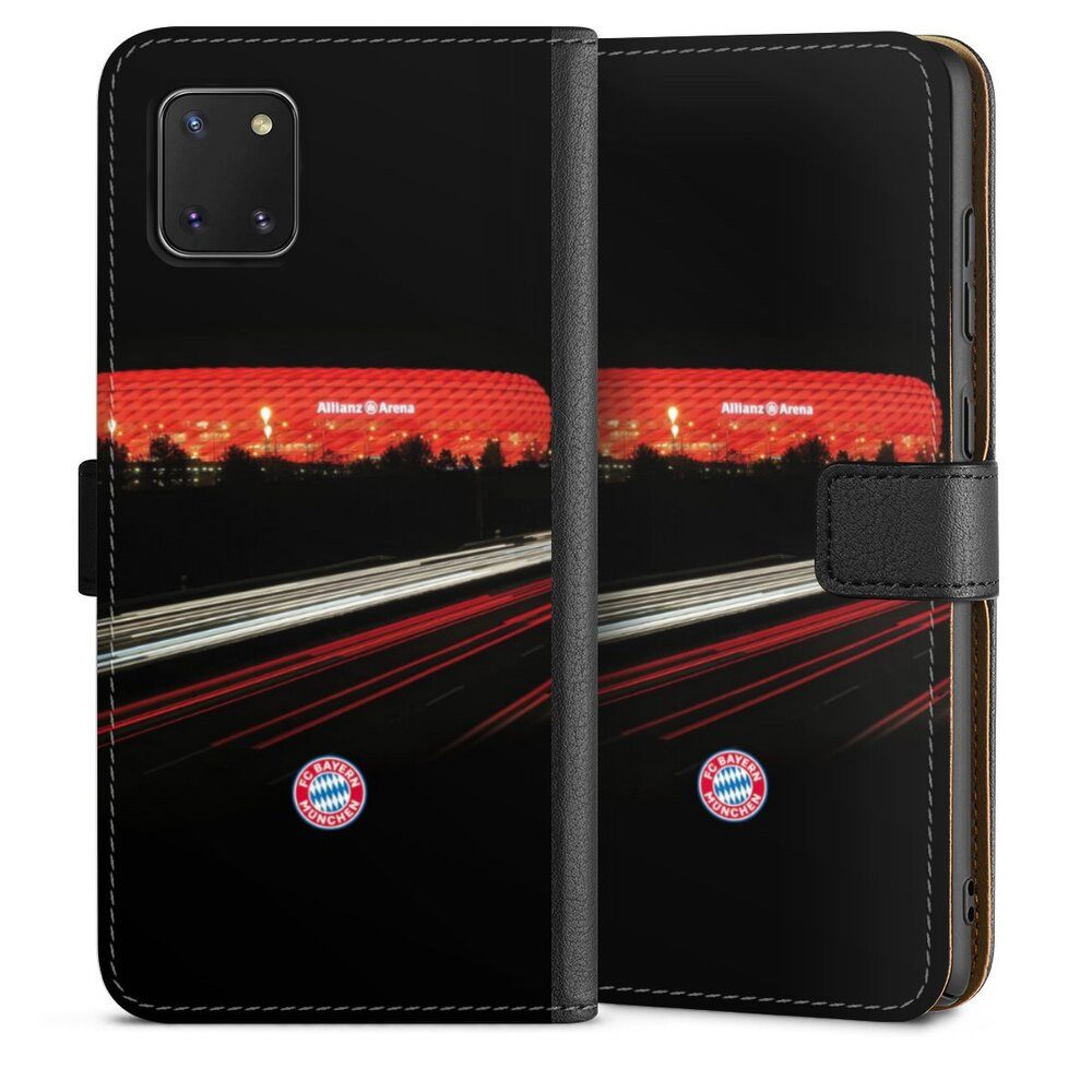 DeinDesign Handyhülle FC Bayern München FCB Stadion FC Bayern München Allianz Arena, Samsung Galaxy Note 10 lite Hülle Flip Case Klapphülle