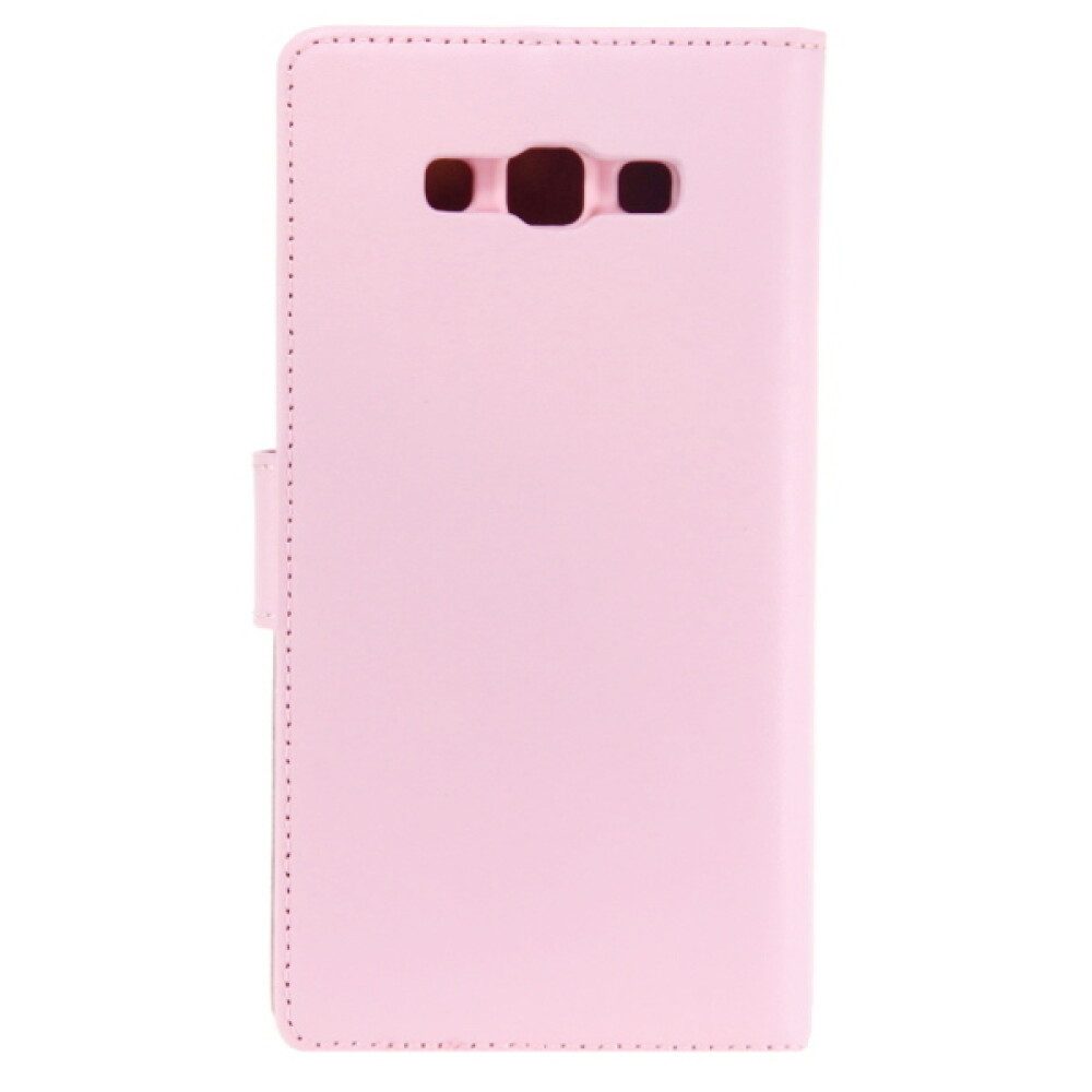 Handytasche Book Case Handyhülle für Galaxy A7 Pink Leder 4250710560882 (Book Cover)