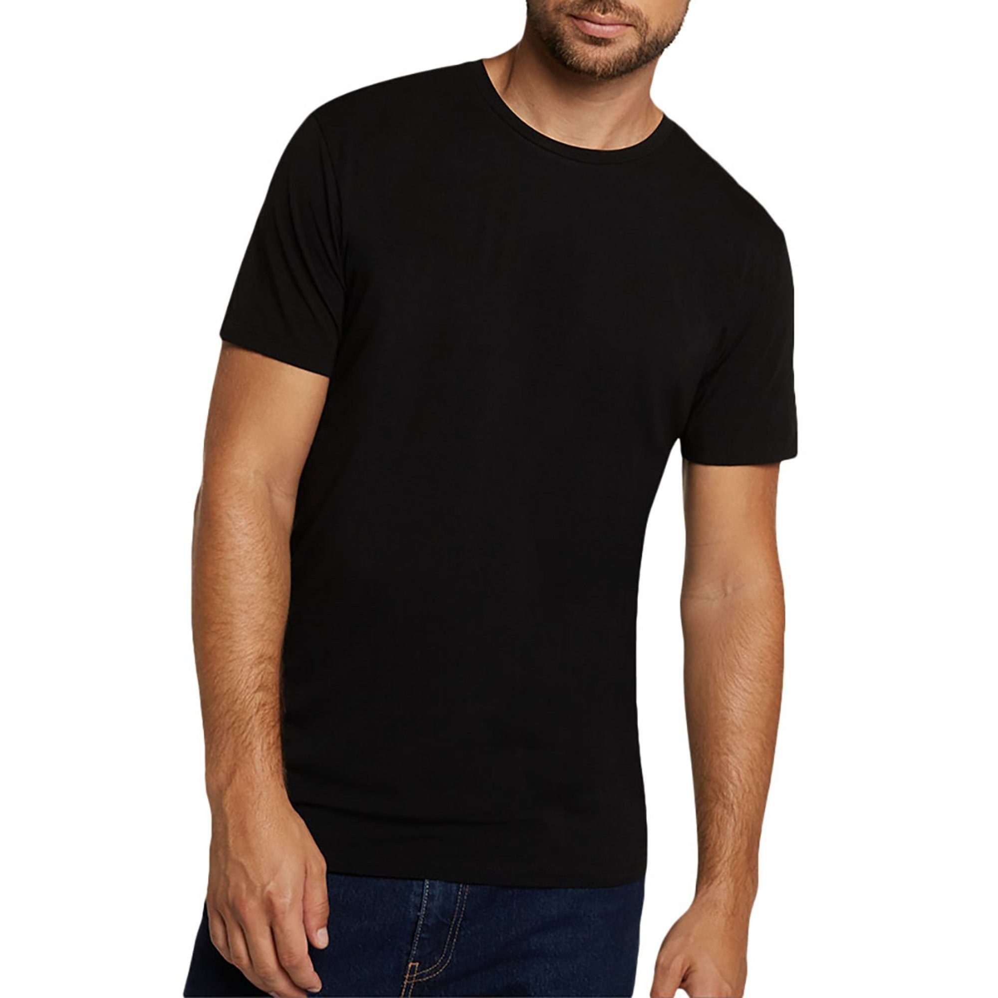 Bamboo basics T-Shirt Herren T-Shirt 2er Pack Viskose RUBEN (Packung, 2er P günstig online kaufen