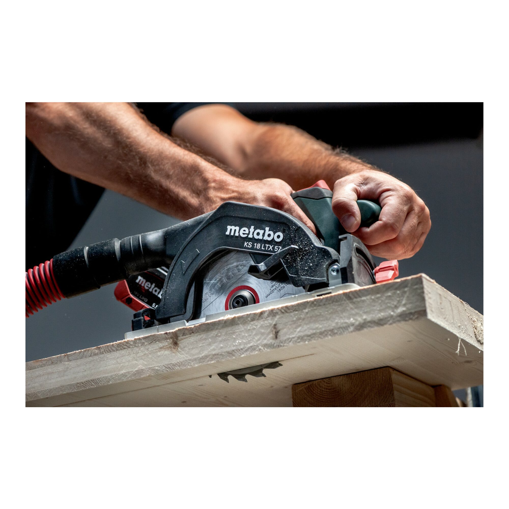 metabo Akku-Handkreissäge Metabo Akku-Handkreissäge KS 18 LTX 57 Karton