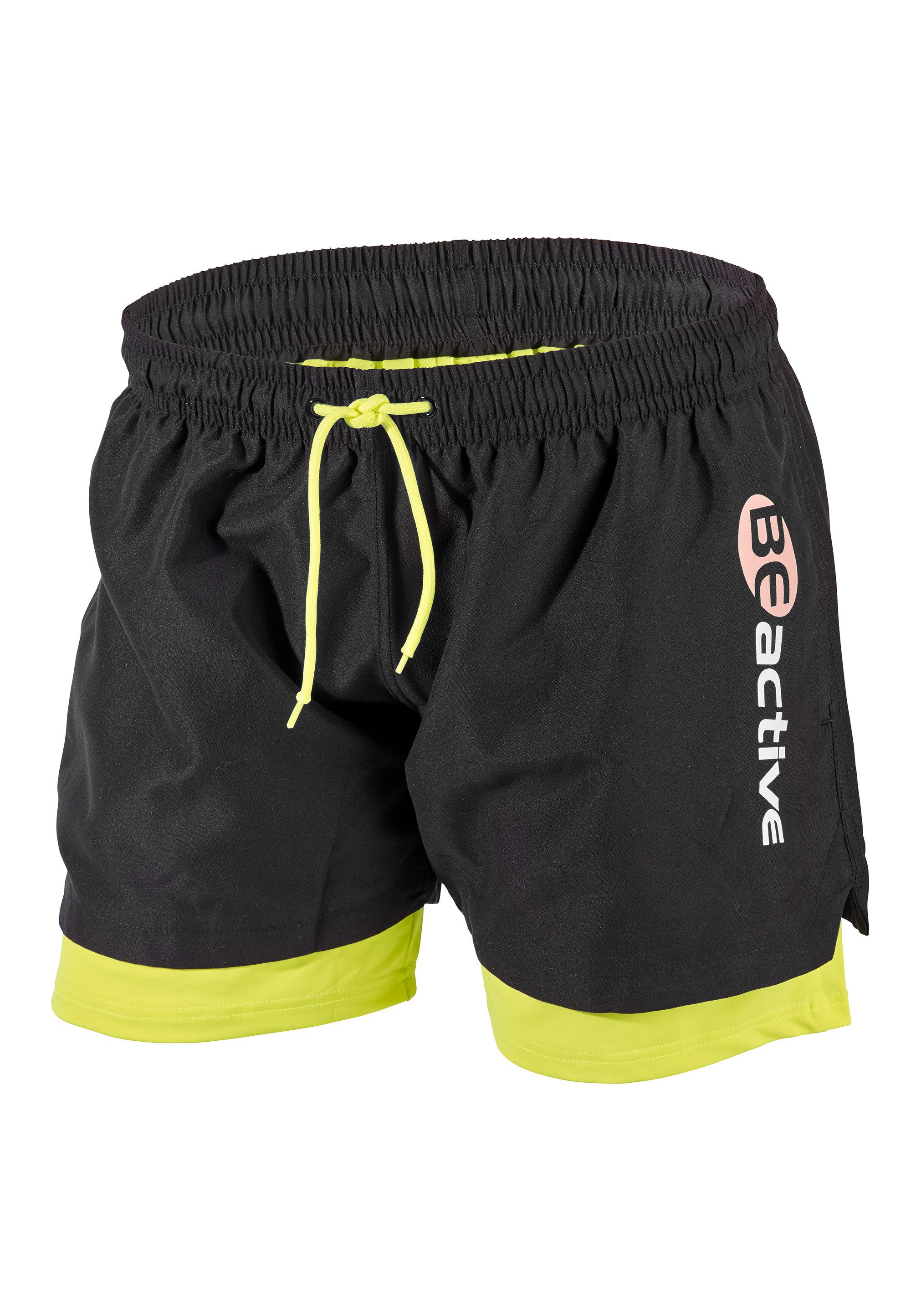 Beco Beermann Badeshorts Aqua Duo (1-St) im 2in1-Look mit Performance-Funkt günstig online kaufen