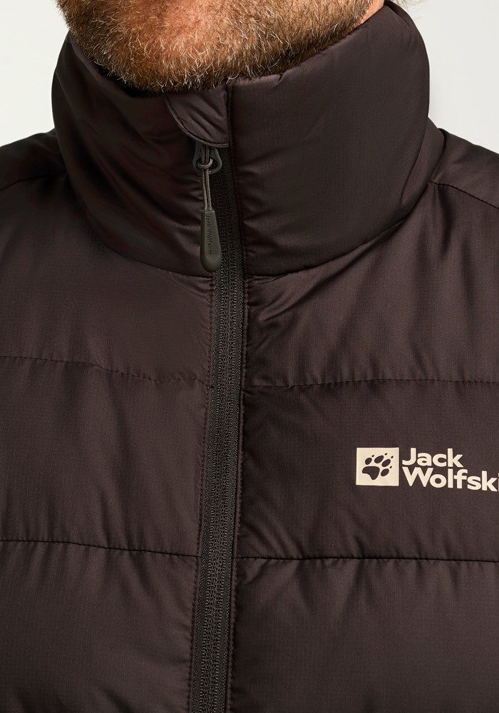 Jack Wolfskin Daunenweste ATHER DOWN VEST M RDS Daunenweste, winddicht, wasserabweisend – Bild 4 von 5