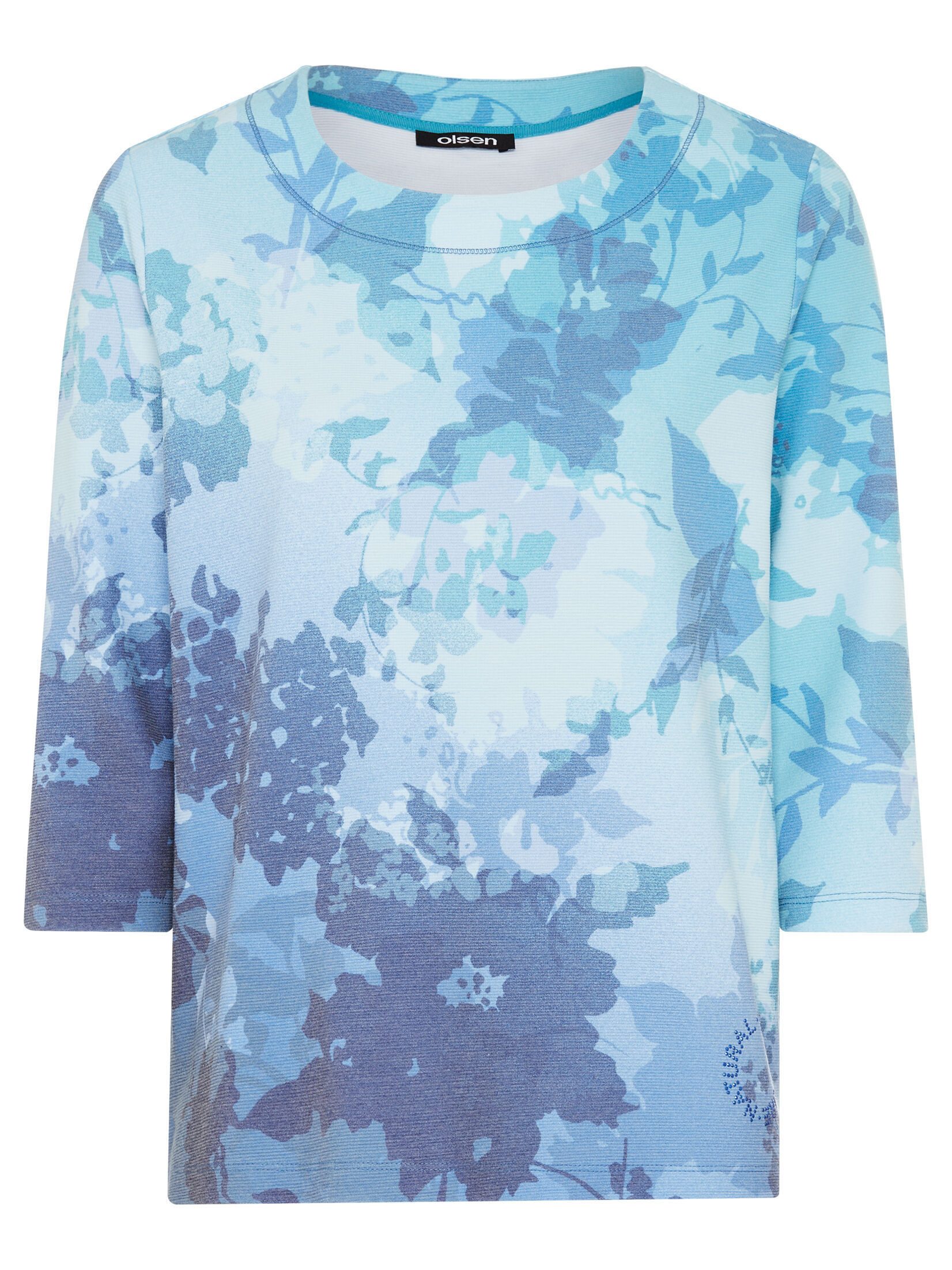 Olsen Sweatshirt (1-tlg) mit seitlichen Schlitzen günstig online kaufen