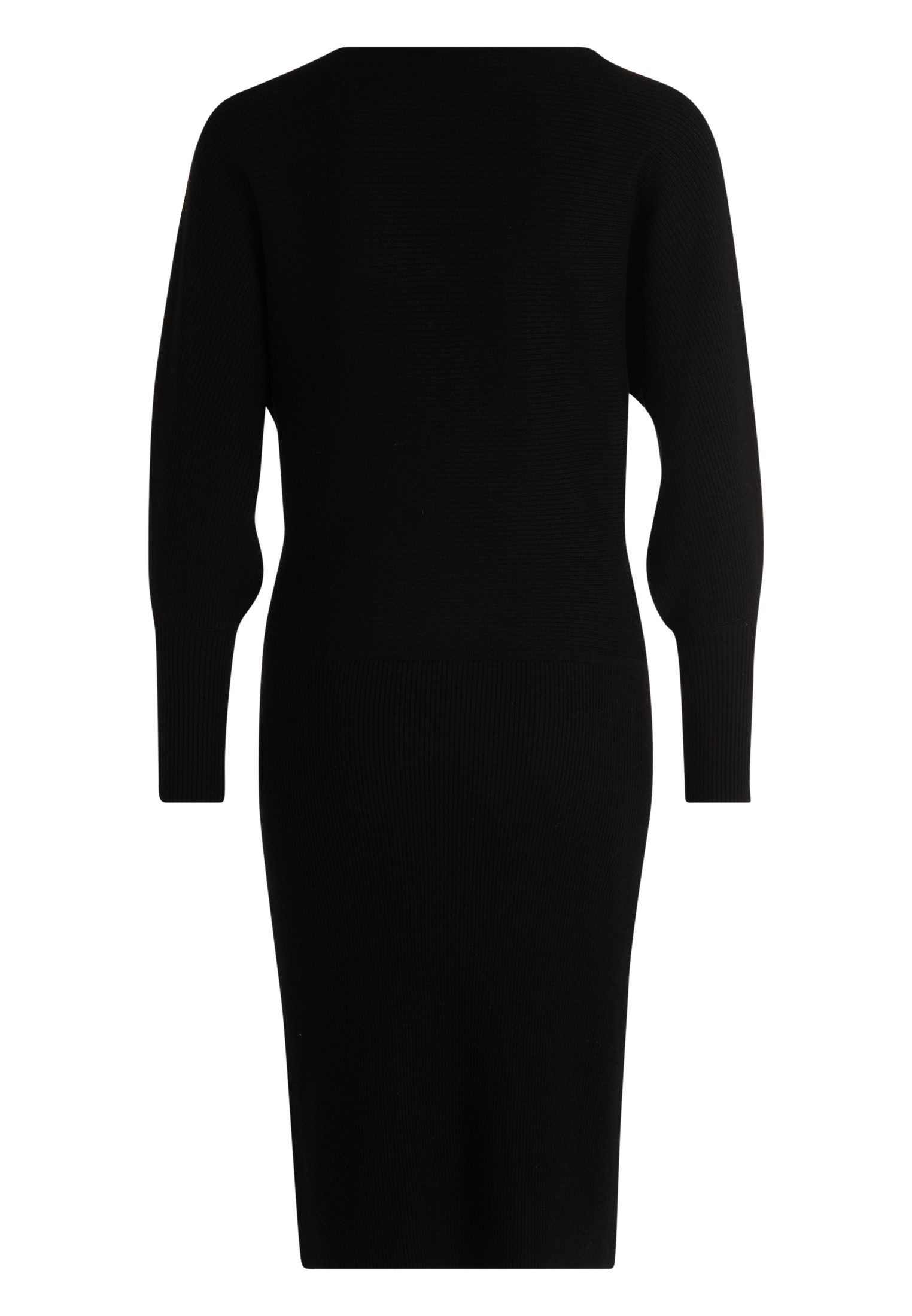 Zero Strickkleid Damen mit U-Boot Ausschnitt Plain/ohne Details