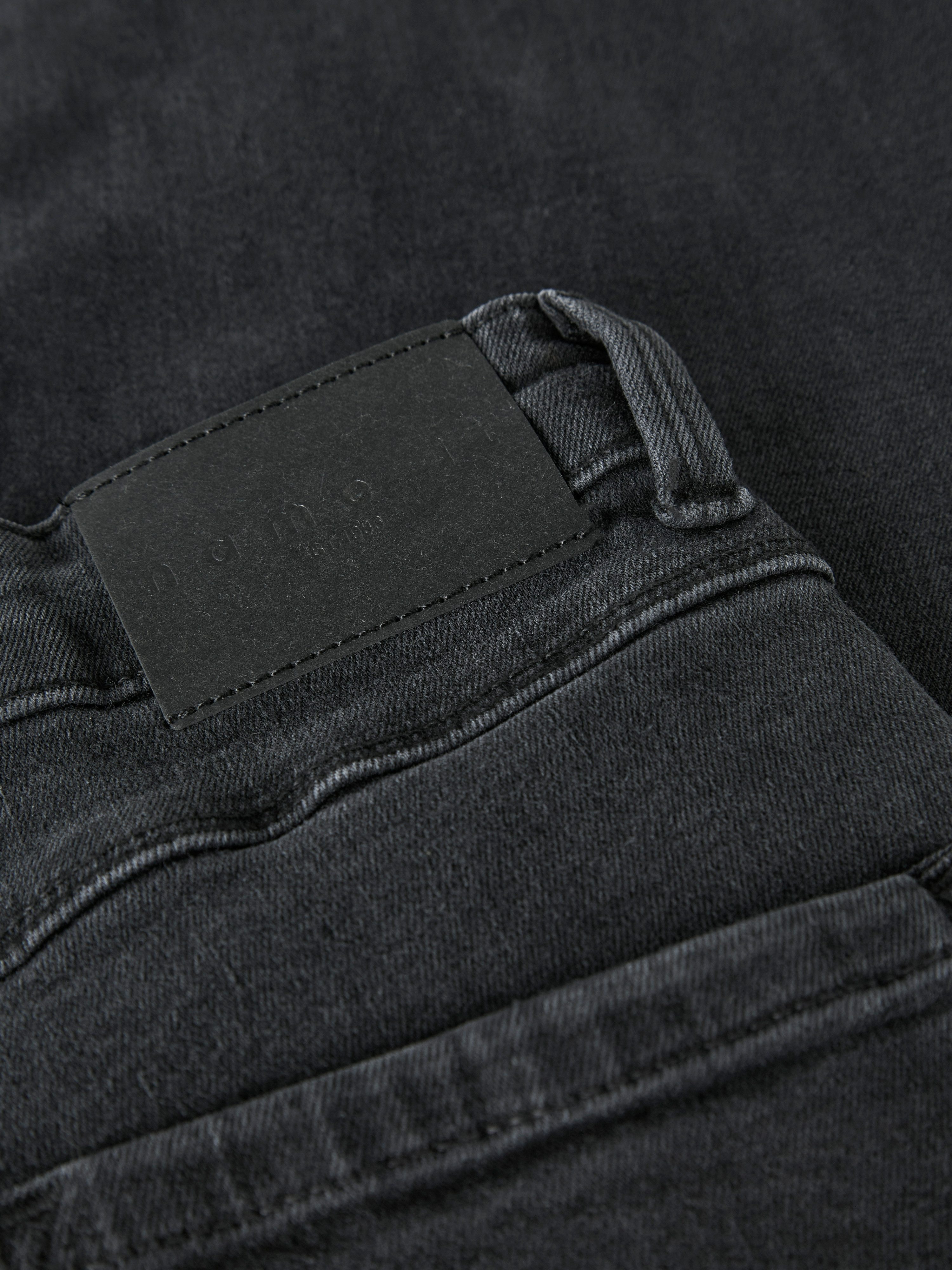 Name It Weite Jeans NKFPOLLY X-WIDE JEANS 3057-FR NOOS Baumwollmischung, Wide Fit an den Beinen, leichter Used Look