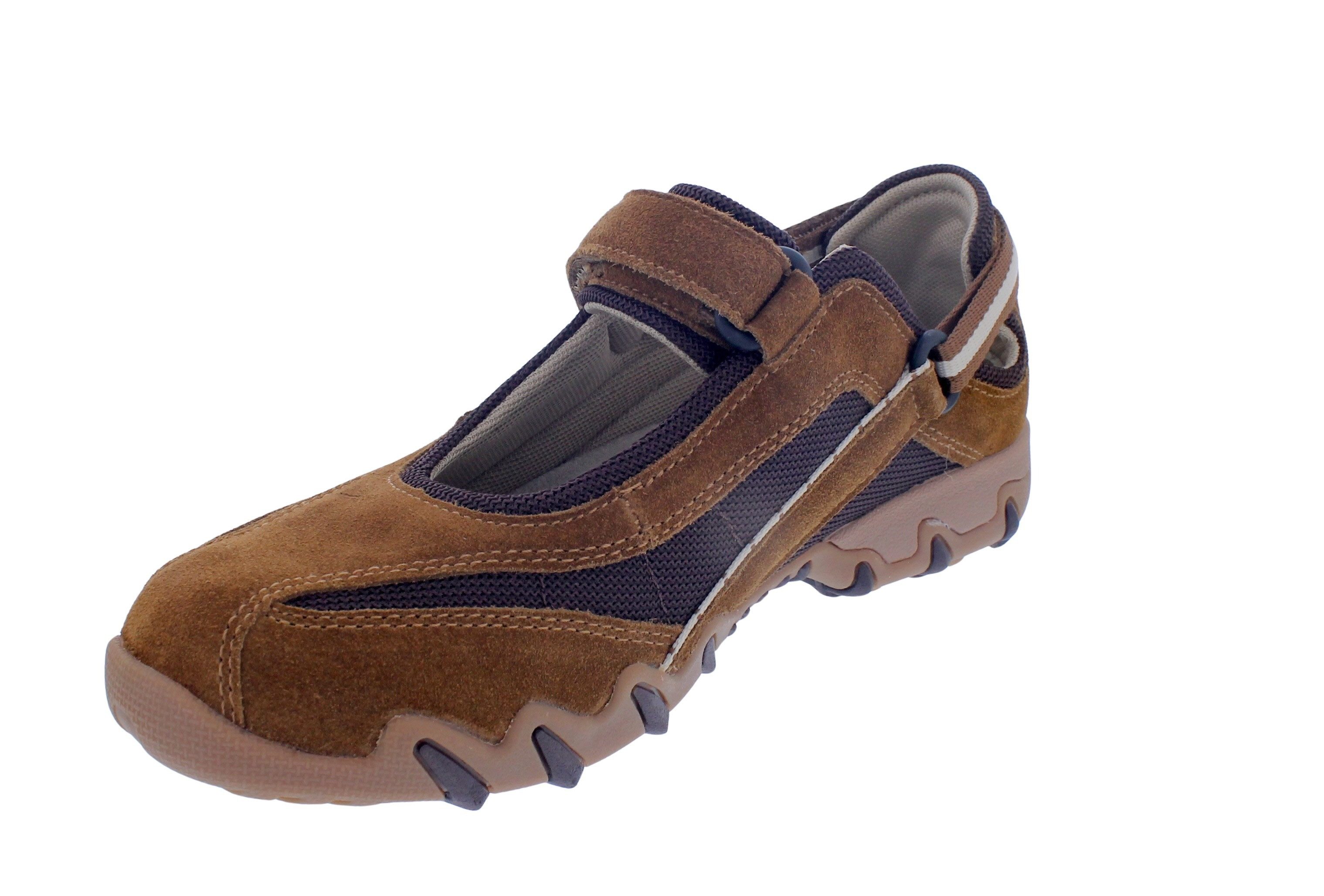 Allrounder by Mephisto Allrounder Niro Multi Sneaker, Klettverschluss, Chestnut/ Pepe (braun) Klettschuh