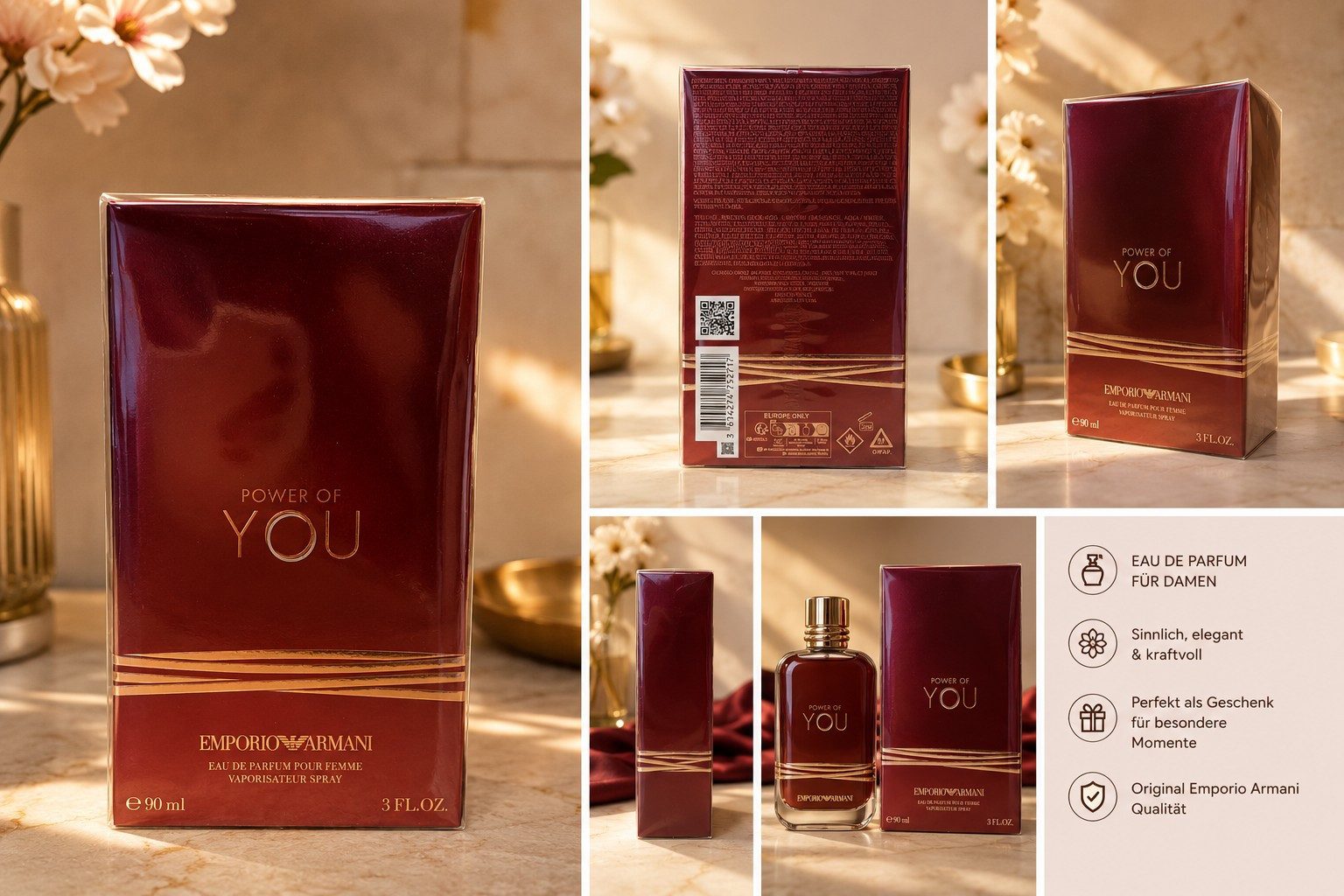 Giorgio Armani Eau de Parfum Power Of YOU, Frauenduft, Edp
