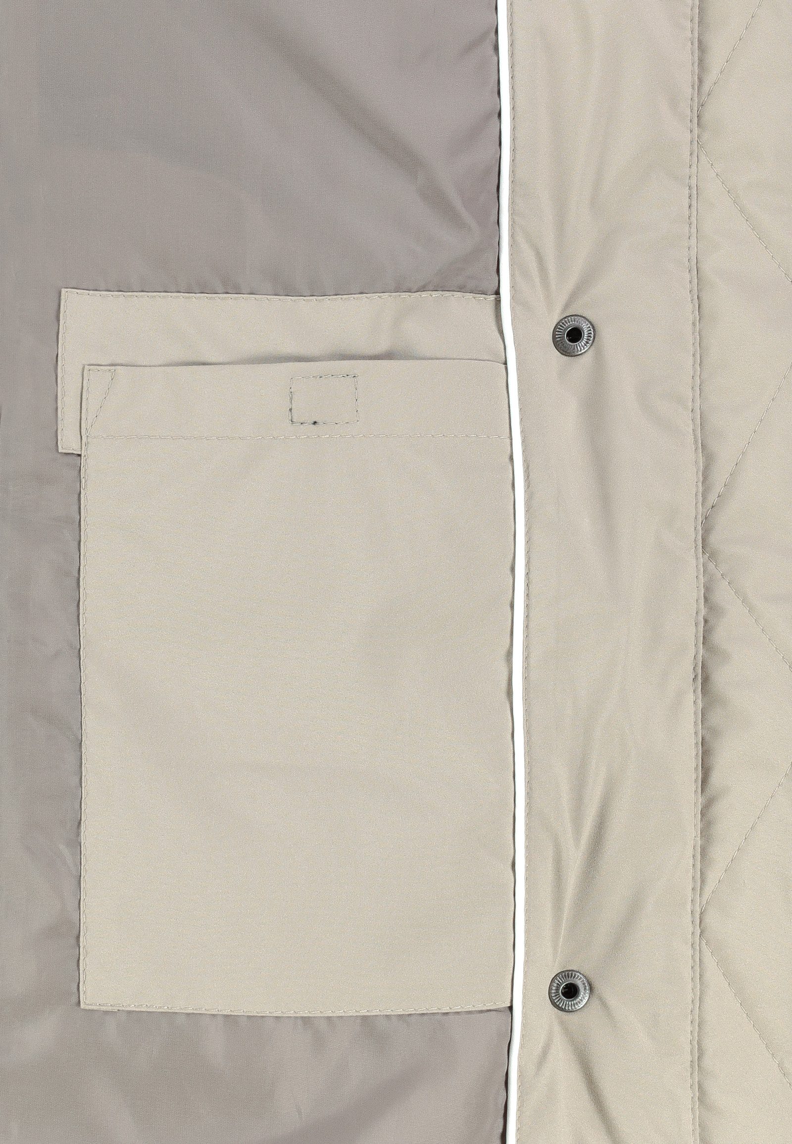 SUBLEVEL Langmantel Wärmender Stepplook mit Kapuze (1-tlg) D50094XB44555_Ou günstig online kaufen