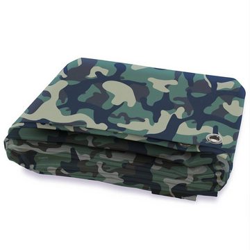 Karat Schutzplane Abdeckplane Camouflage, 100 g/m², verschiedene Größen