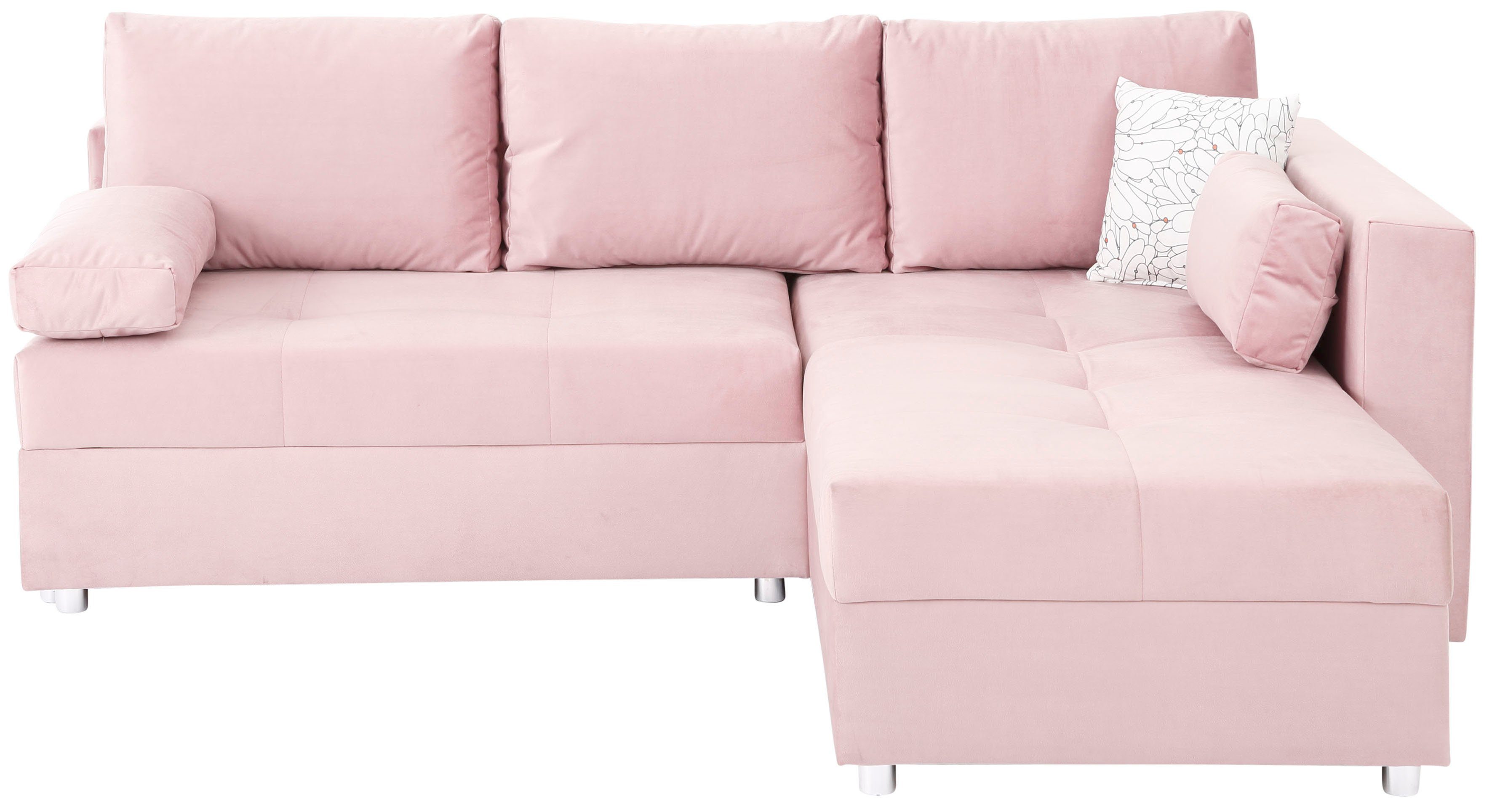 Home affaire Ecksofa Italia L-Form, mit günstig online kaufen
