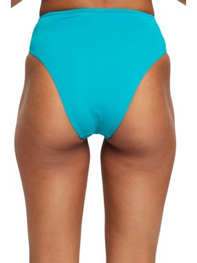 Esprit Bikini-Hose Bikinihose mit hohem Bund im Colour Block-Design