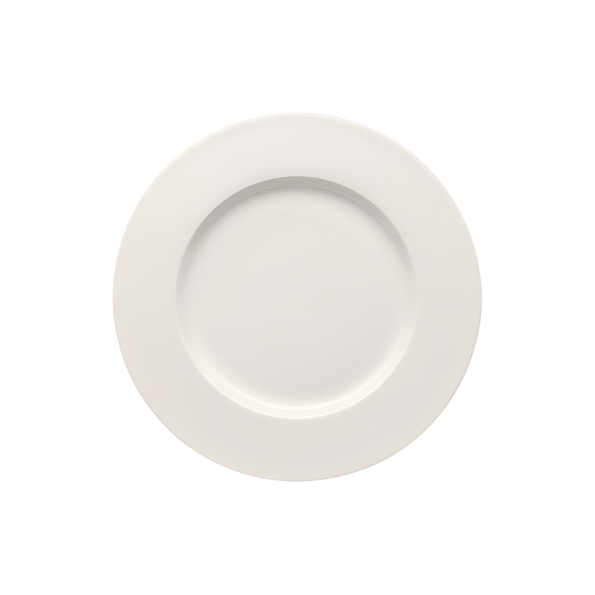 Rosenthal Frühstücksteller Frühstücksteller 23 cm Fahne - BRILLANCE WEISS, Lebensmittelkontaktsicher + Mikrowellengeeignet + Spülmaschinenfest