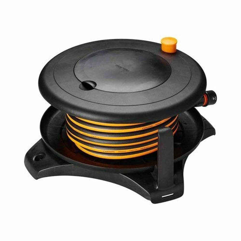 Fiskars Bewässerungssystem FISKARS TROMMEL MIT SCHLAUCH SOLID L 1/2" 30m WASSERRAD