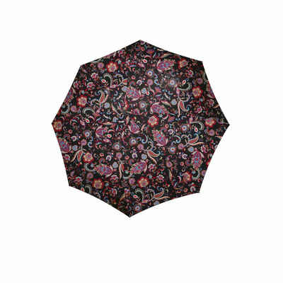 REISENTHEL® Taschenregenschirm umbrella pocket duomatic Paisley Black