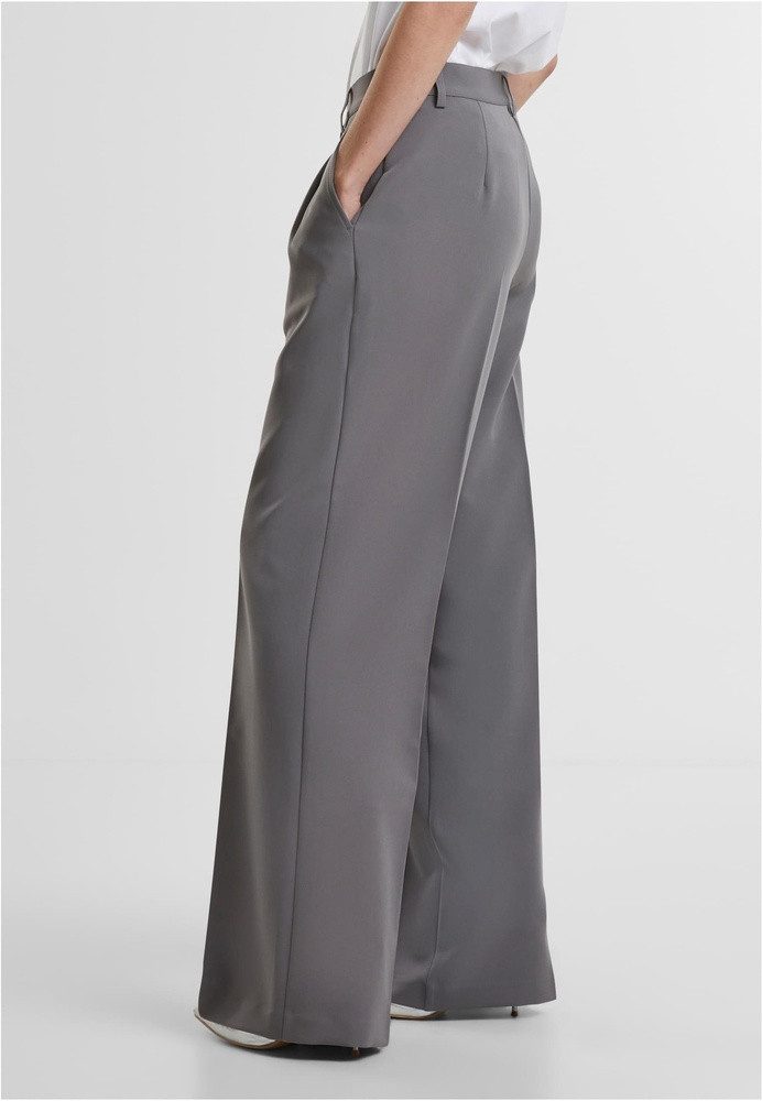 URBAN CLASSICS Stoffhose Ladies Wide Leg Trousers günstig online kaufen
