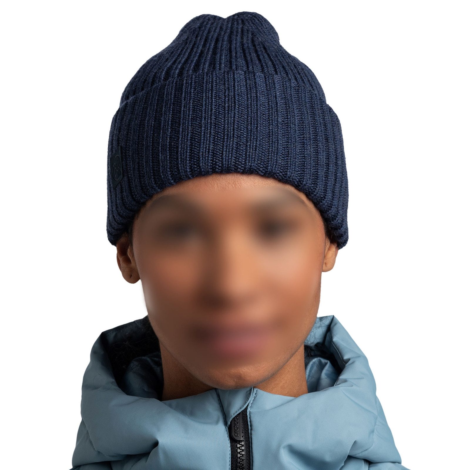 Buff Strickmütze Knitted Beanie Erviny mit breitem Umschlag