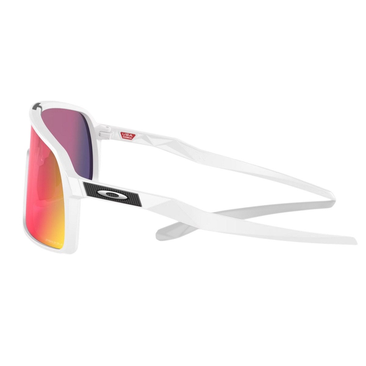 Oakley Sonnenbrille Sutro S (Glasfarbe: Prizm road) weiss matt - 1 Brille mit