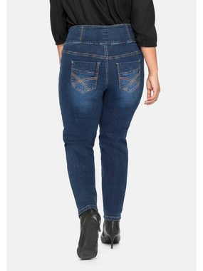 Sheego Stretch-Jeans Große Größen mit High-Waist-Bund