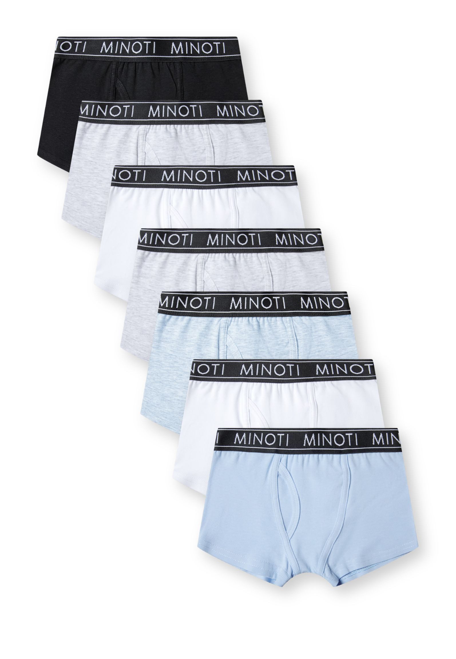 MINOTI Boxershorts 7 Slipboxer (3y-14y) (7-er Pack) trendiges Design