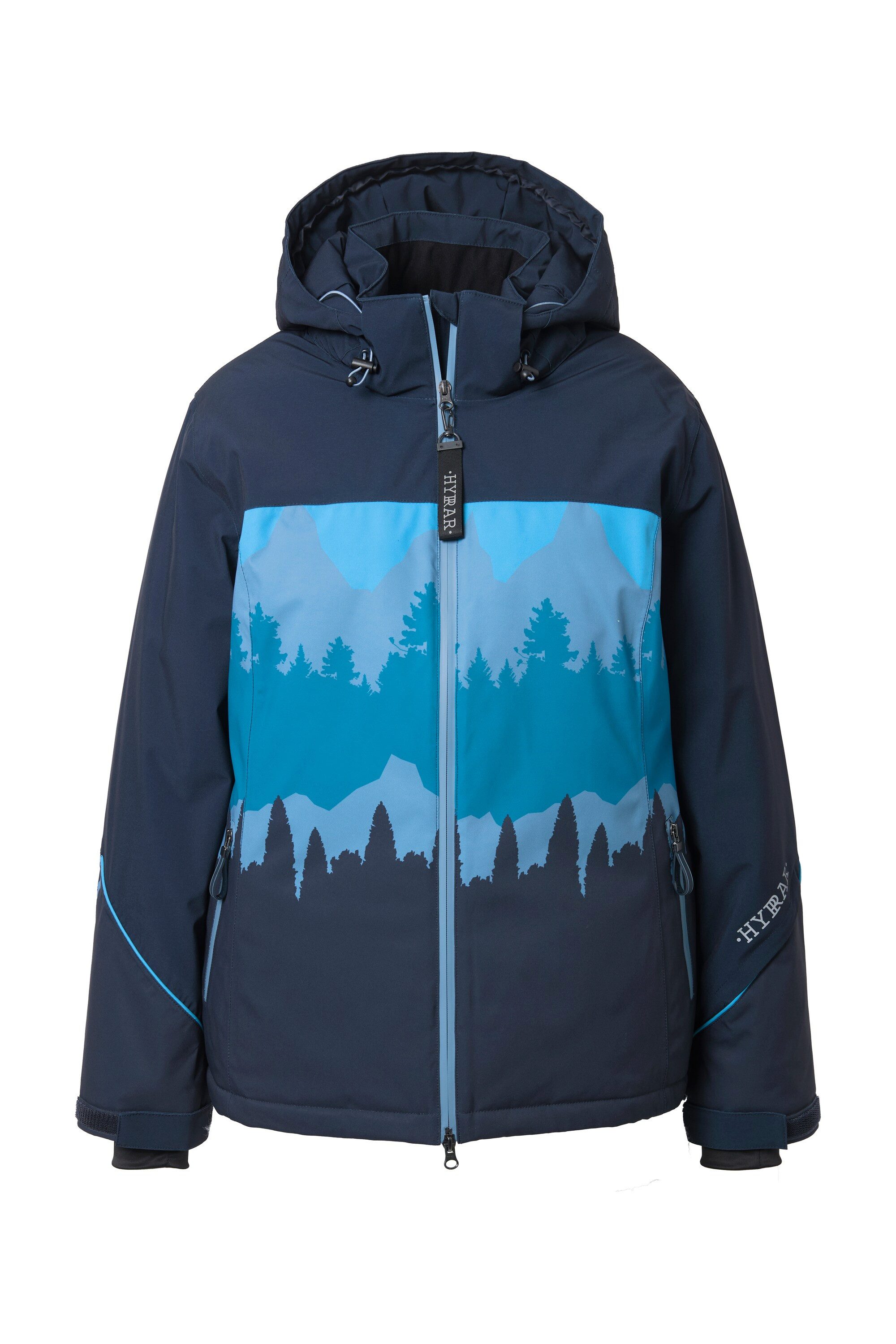 Skijacke Funktionsjacke Berge wasserdicht Kapuze Schneefang