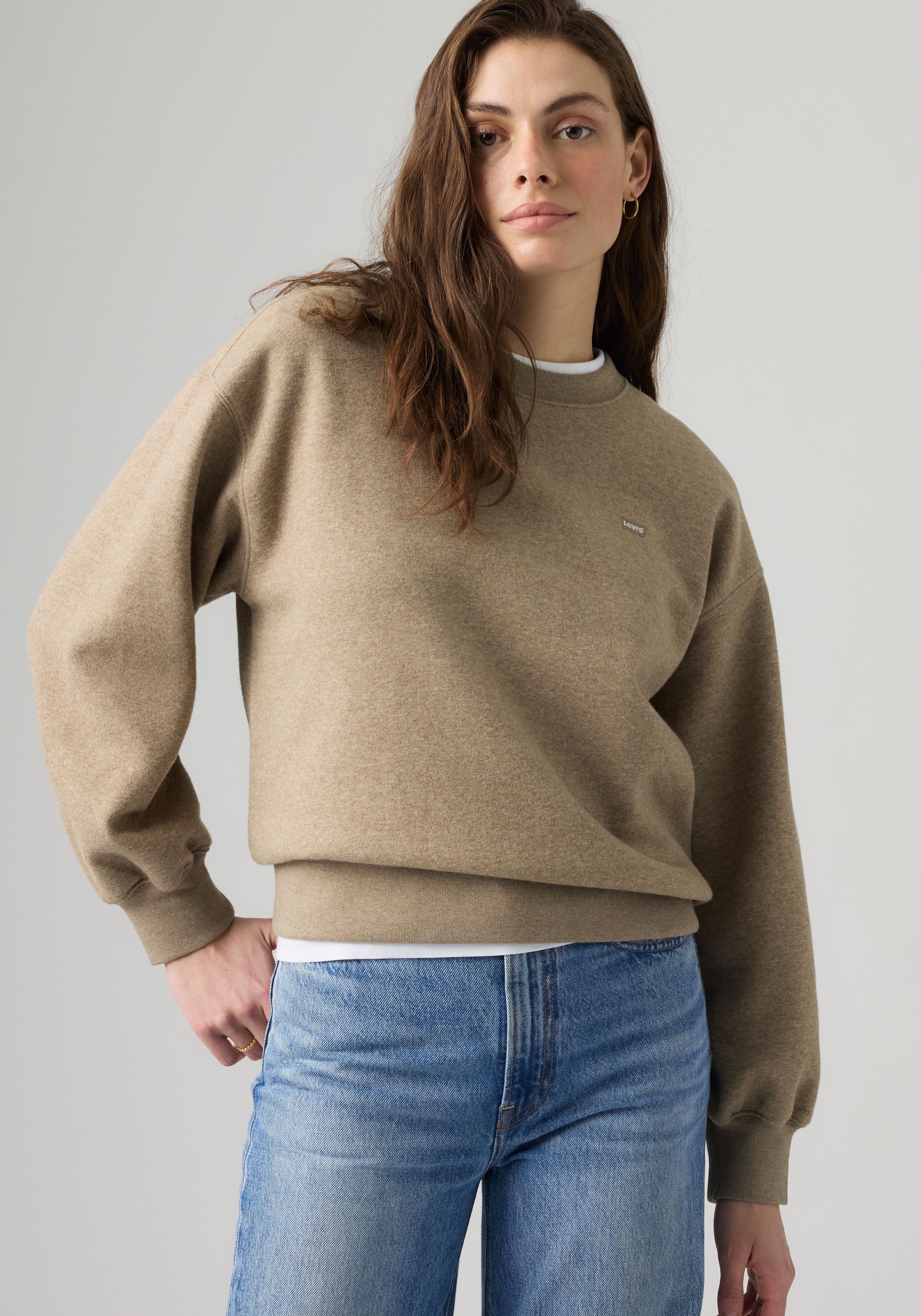 Levi's® Sweatshirt EVERYDAY CREW SWEATSHIRT mit kleinem Logo auf der Brust – Bild 2 von 5