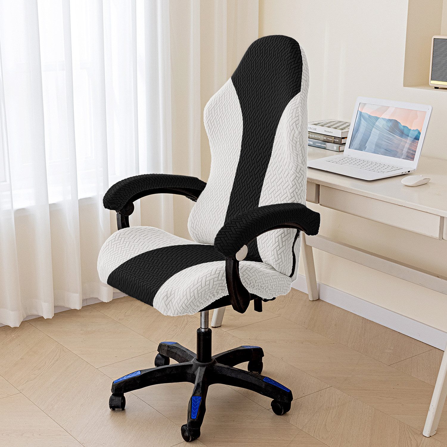 BYSURE Bürostuhlhusse, Elastischer Gaming-Stuhlbezug für staubdichten günstig online kaufen