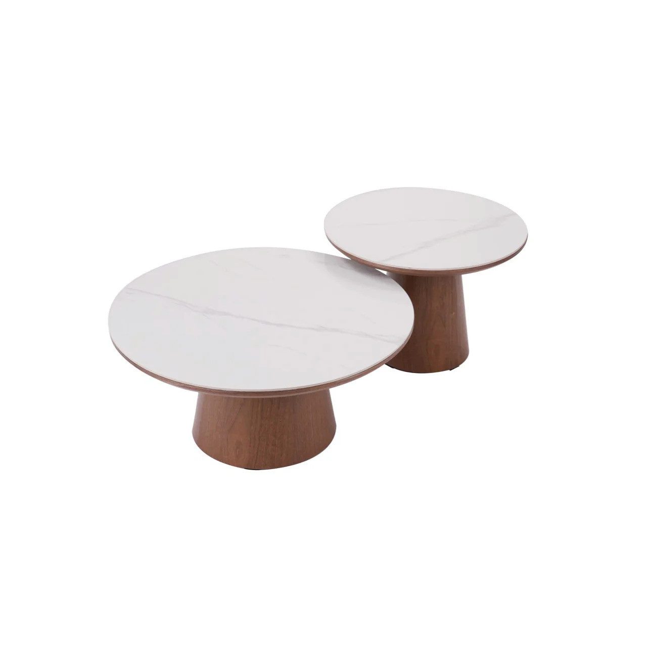 Sitheim-Europe Couchtisch GAGAN Couchtisch Keramik Marmordesign Rund weiß N günstig online kaufen