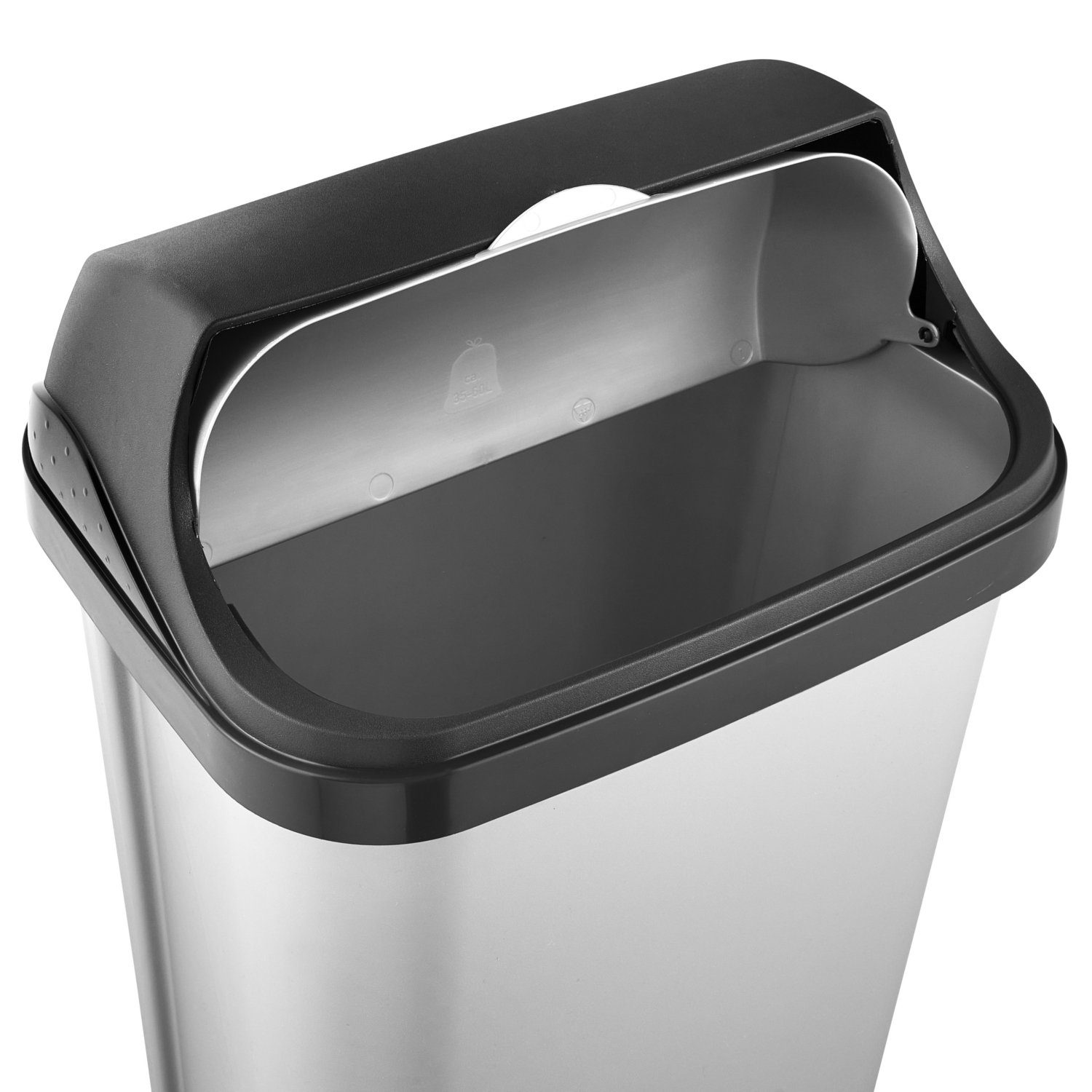 keeeper Mülleimer, Abfalleimer mit Scharnierdeckel 25 L