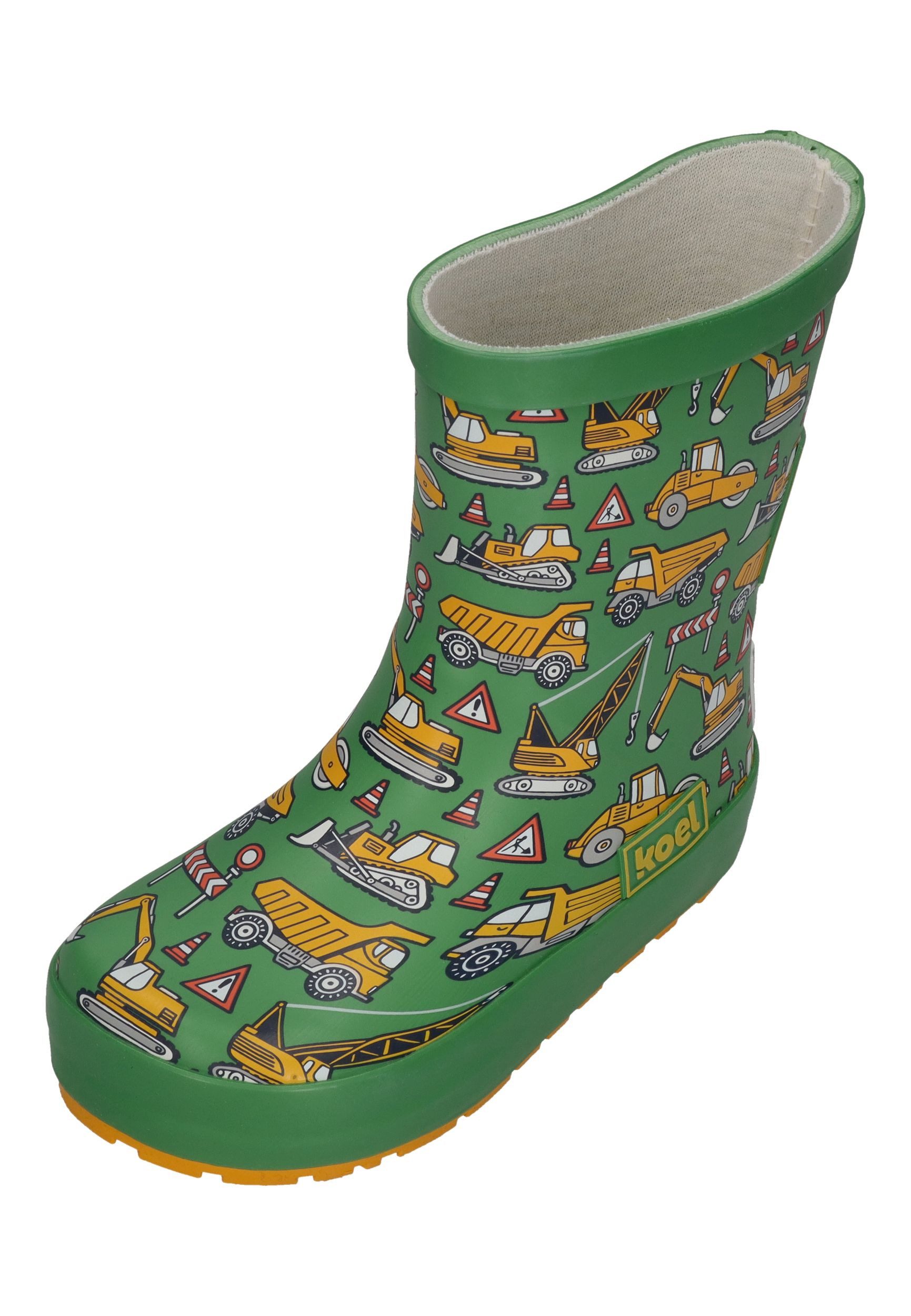 KOEL WELLIE BARE MULTI Barfußschuh Tractor Green