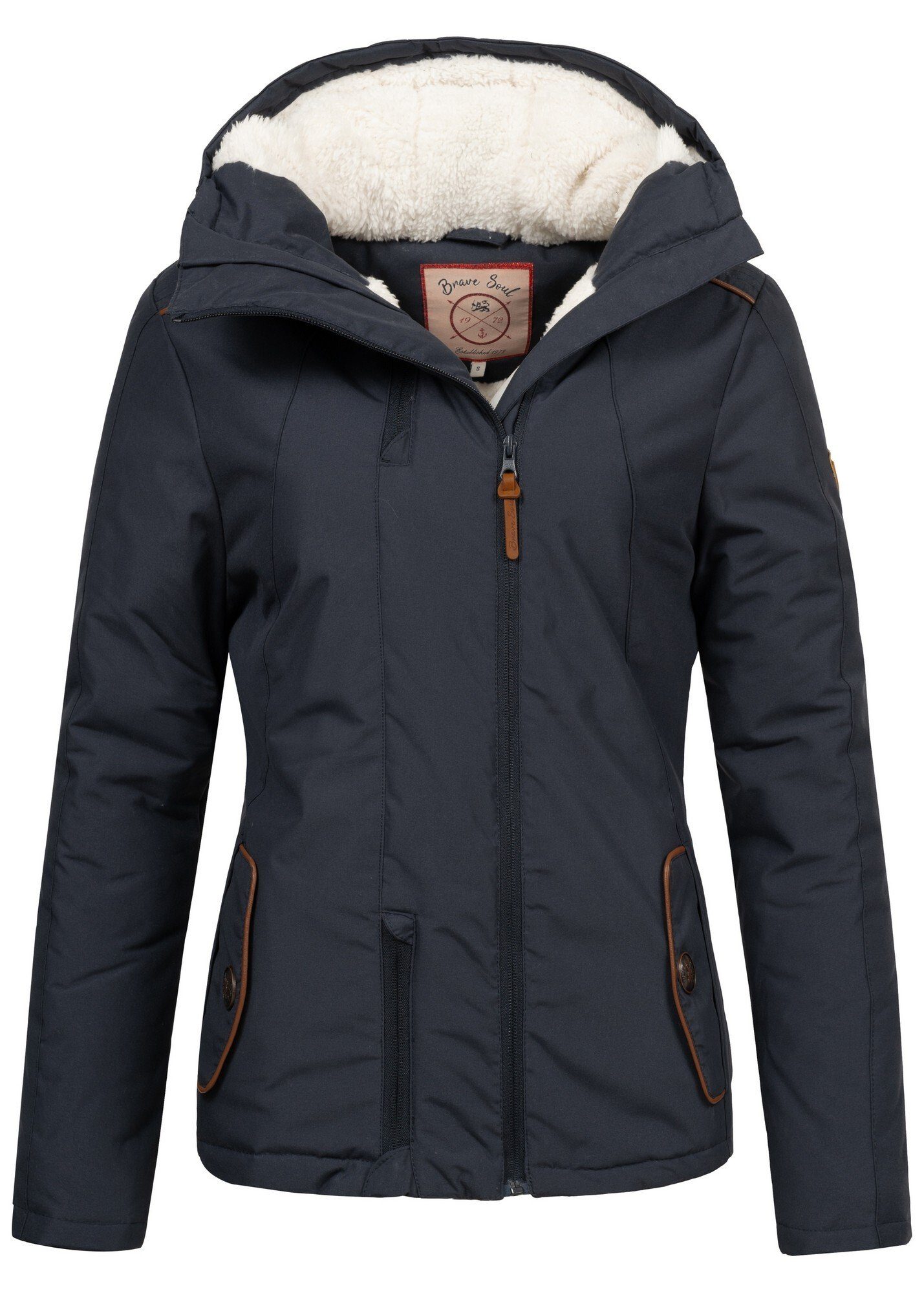 Brave Soul Winterjacke Josy für Damen, günstig online kaufen