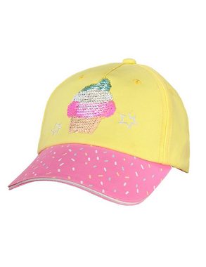 MAXIMO Baseball Cap KIDS GIRL-Cap,'ice' Wendepailletten, Metallverschl