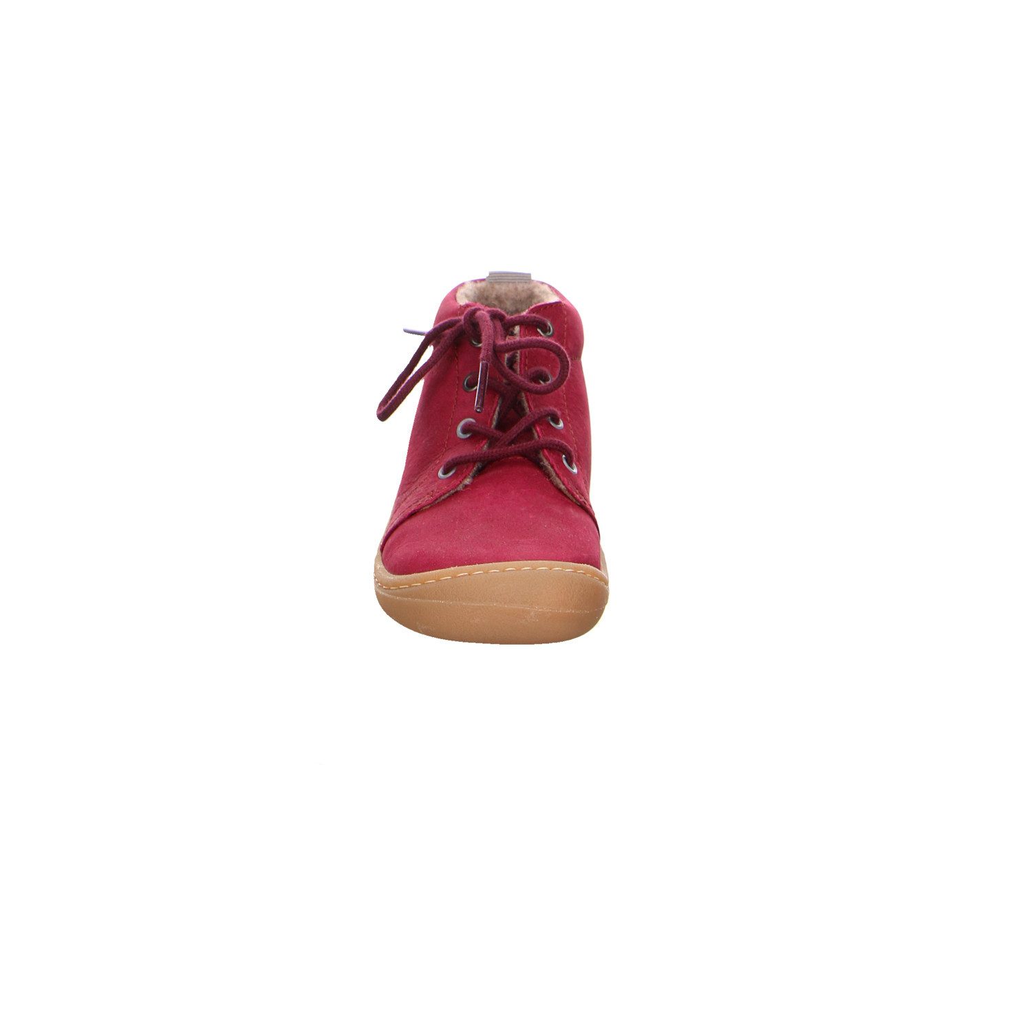 KOEL Koel Bob Hydro Lrather Nubuk Schnürstiefel Winter Mädchen rot Winterstiefelette