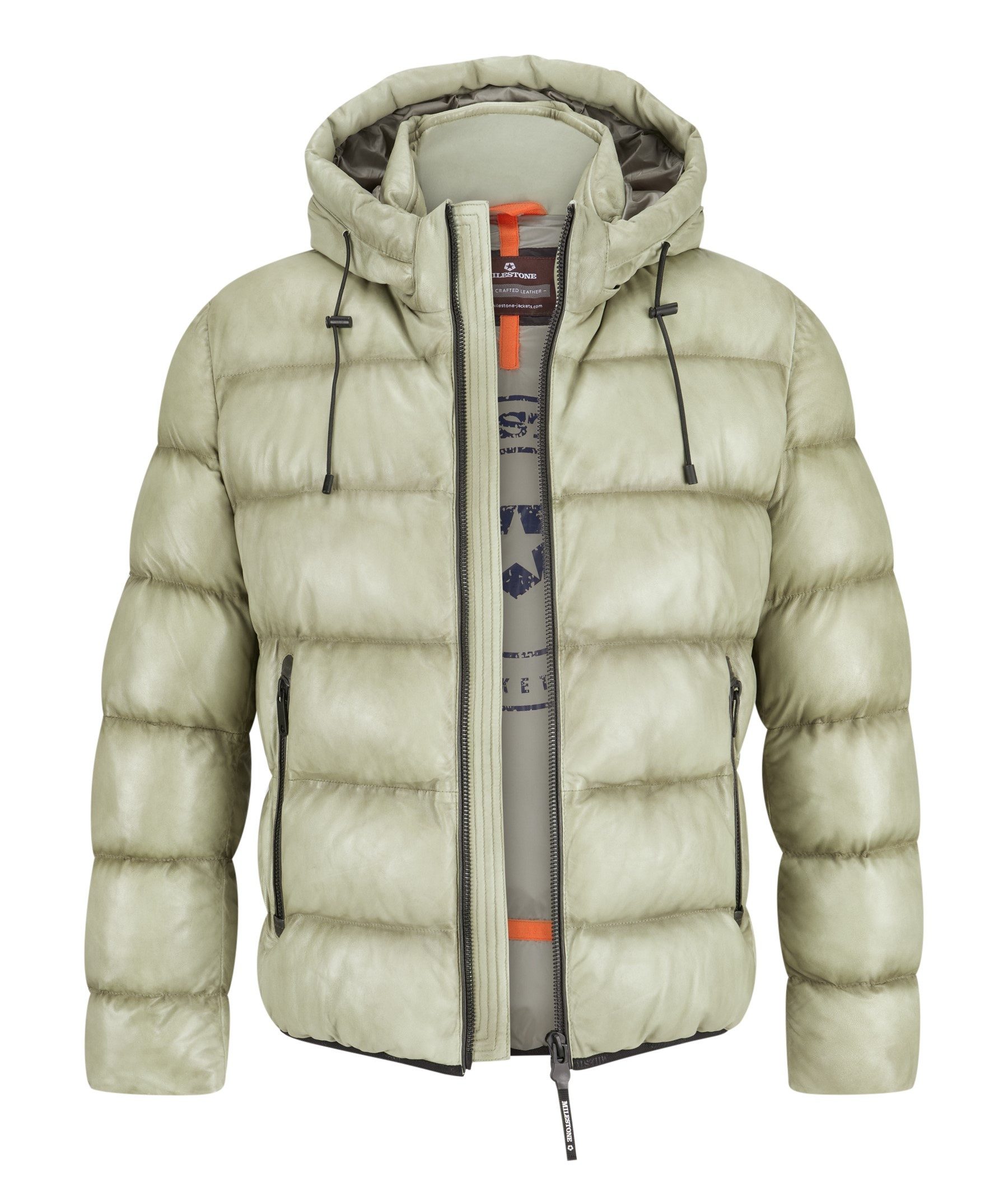 Milestone Lederjacke MSSalomon leichte, Wetterbeständige Lederjacke günstig online kaufen