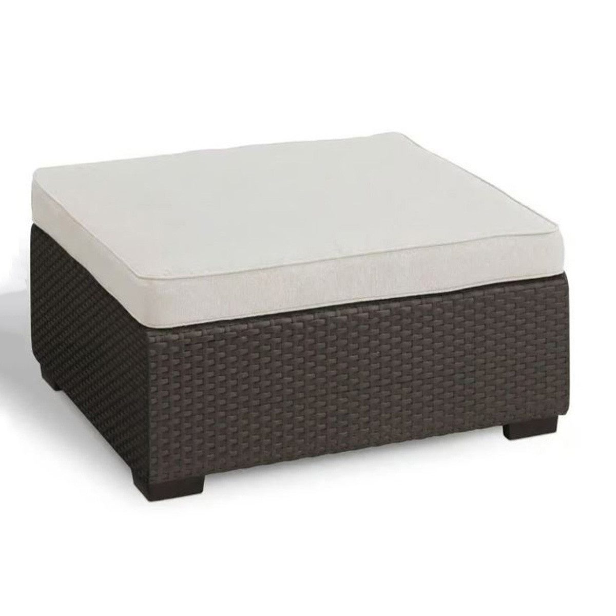 Allibert Gartenlounge-Hocker Salta Gartenhocker wetterfest in günstig online kaufen
