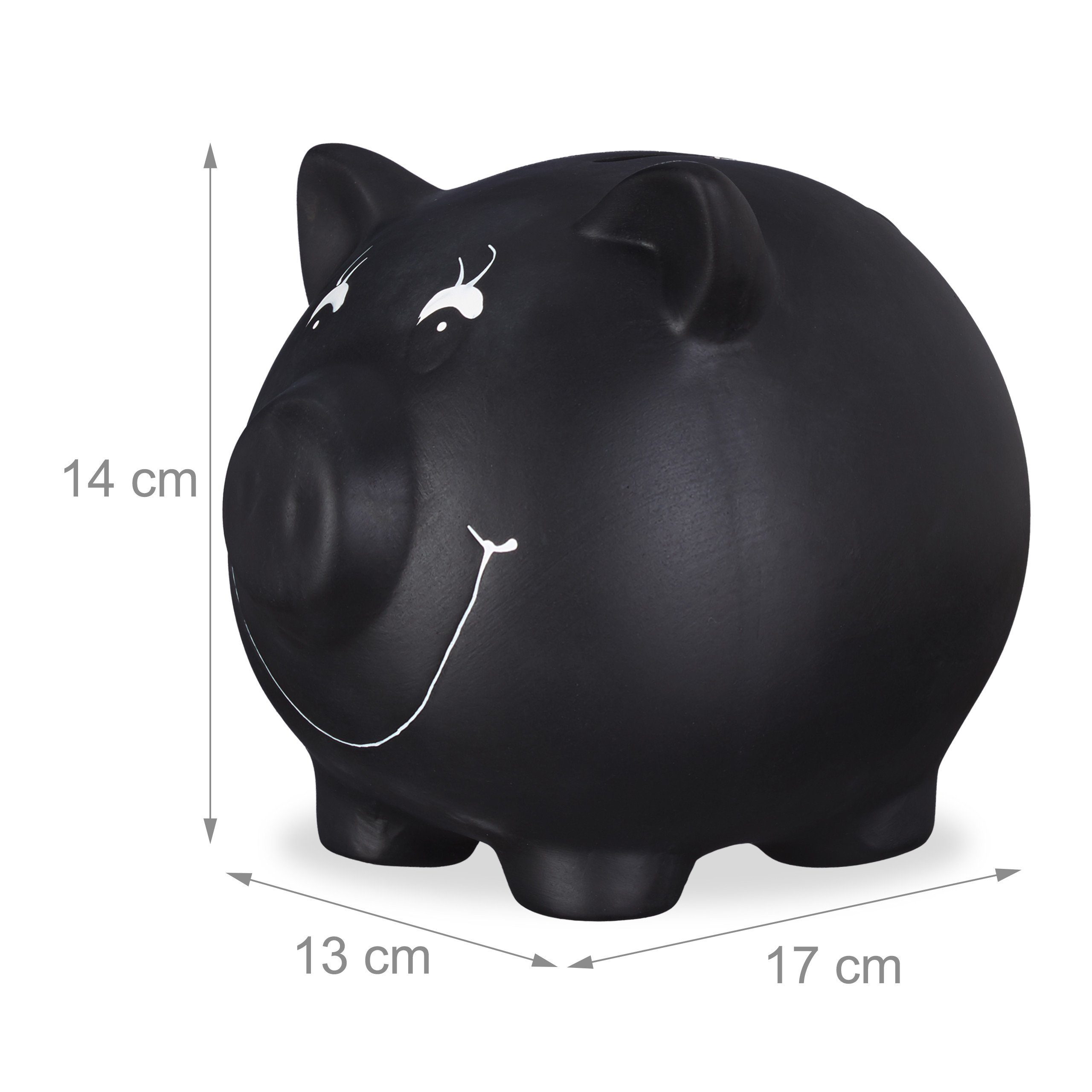 relaxdays Spardose Sparschwein zum Beschriften günstig online kaufen