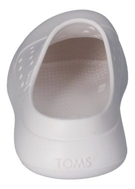 TOMS ALPARGATA MALLOW MULE MOLDED 10017952 Keilpantolette White