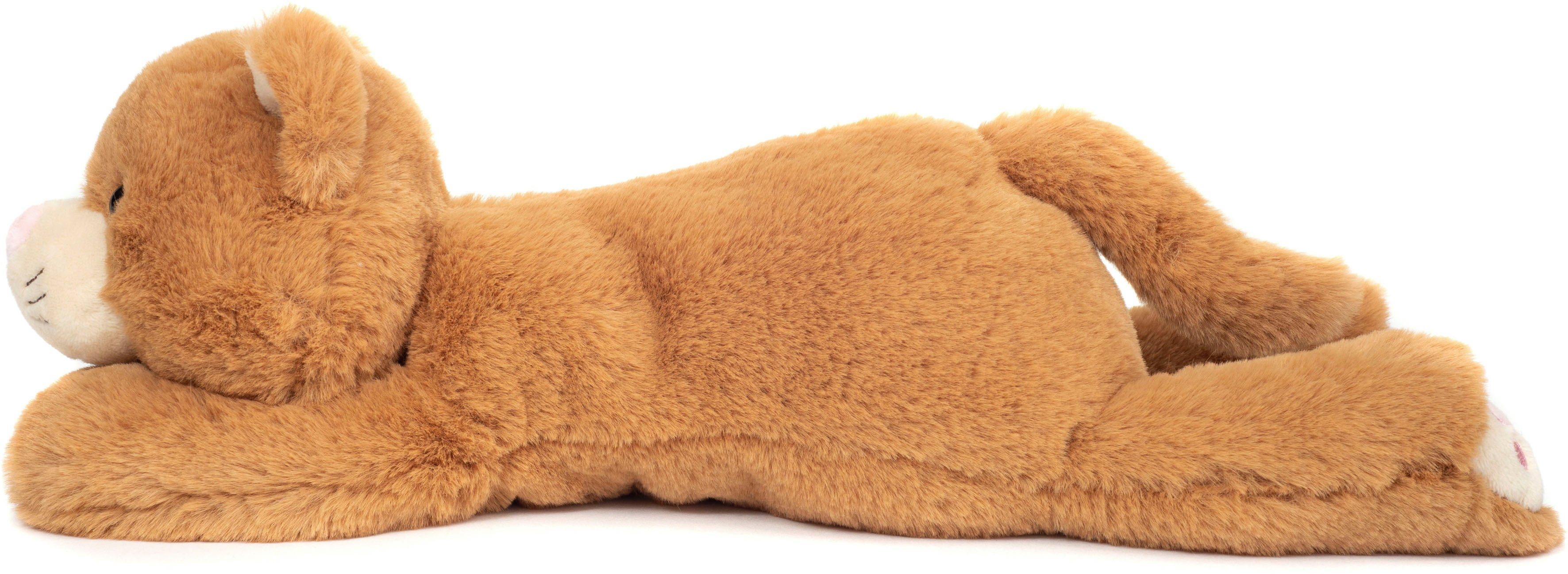 Teddy Hermann® Kuscheltier Herzekind, Katze Kikki 35 cm, hellbraun