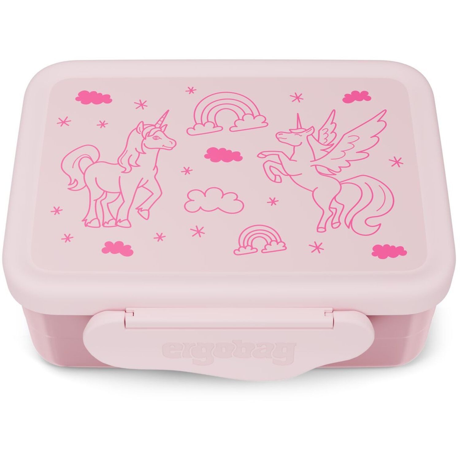 ergobag Lunchbox Edelstahl Brotdose, Polyester