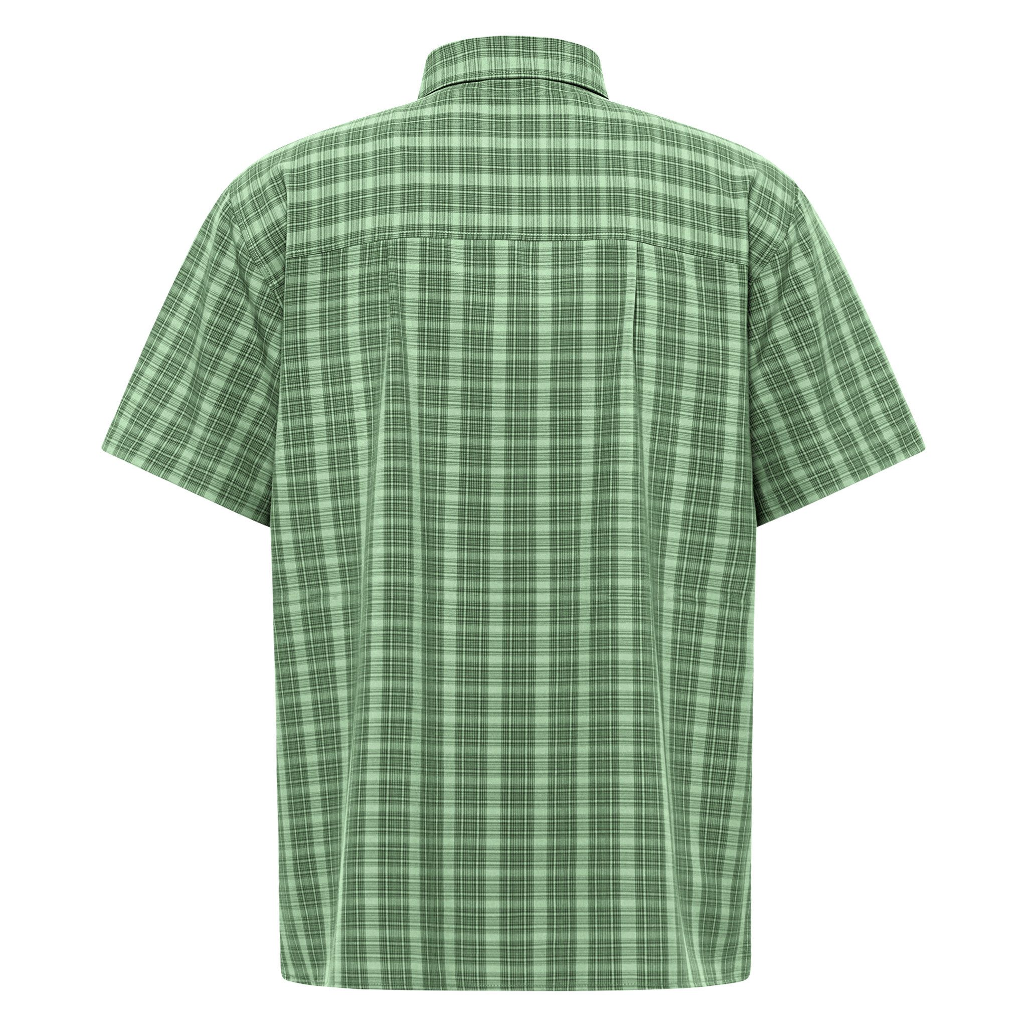 Jack Wolfskin Flanellhemd Meseta Shirt M mit Brusttasche – Bild 2 von 5