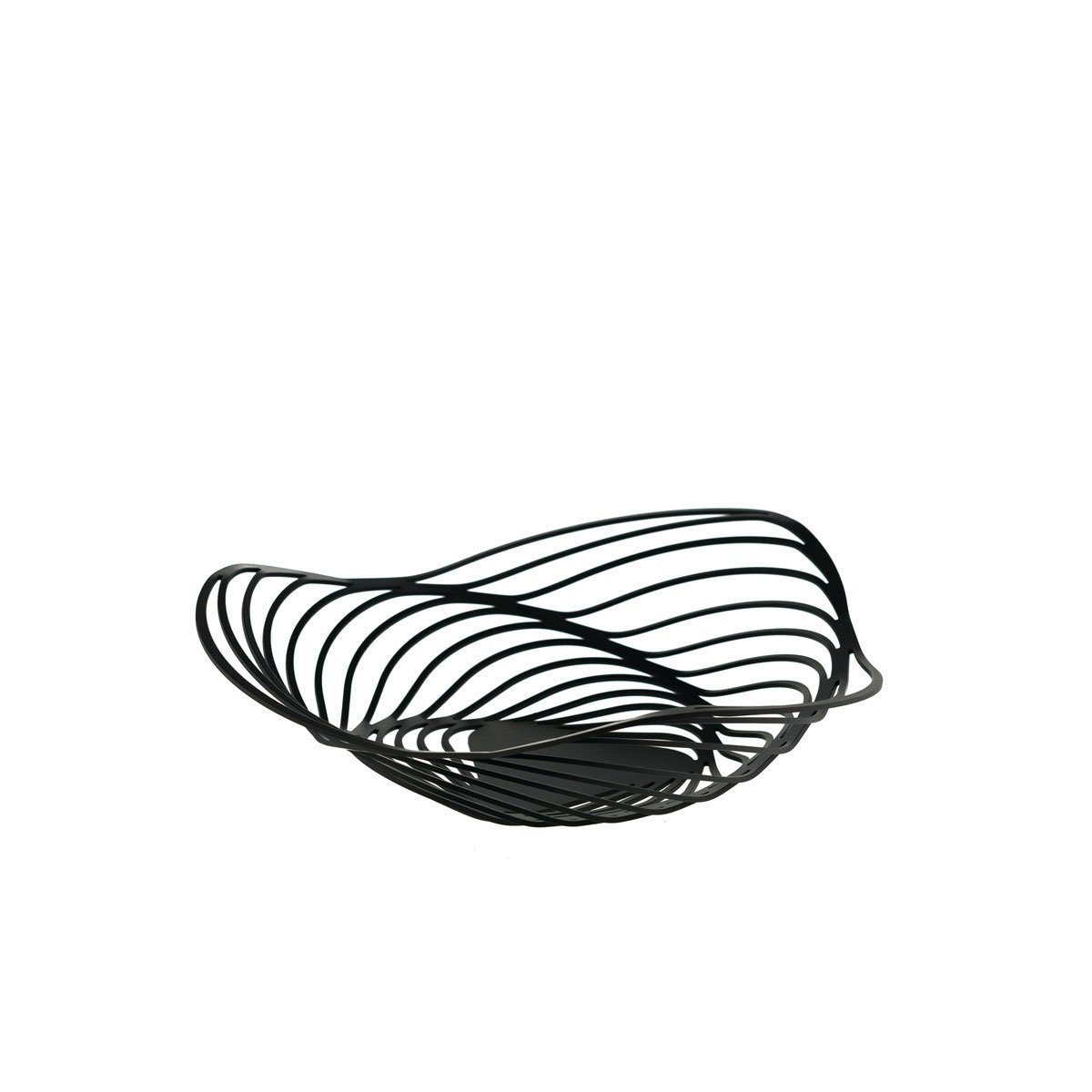 Schale Trinity in Schwarz; Obstschale / Ablageschale / Dekoschale