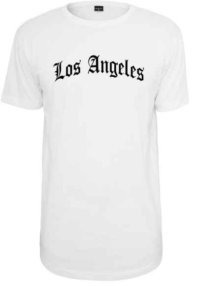 MisterTee Kurzarmshirt Herren Los Angeles Wording Tee (1-tlg)