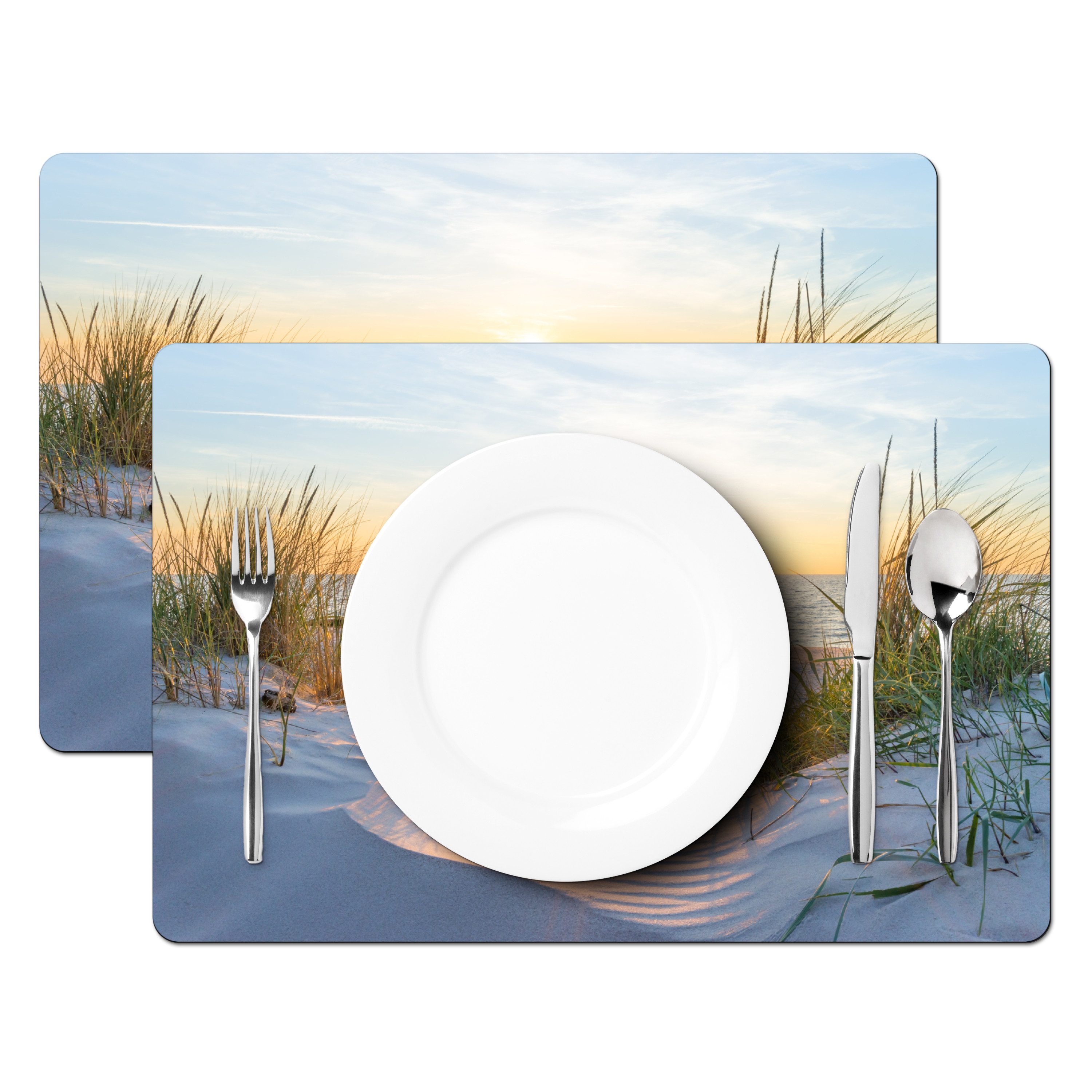 MuchoWow Platzset Strand - Sonne - günstig online kaufen