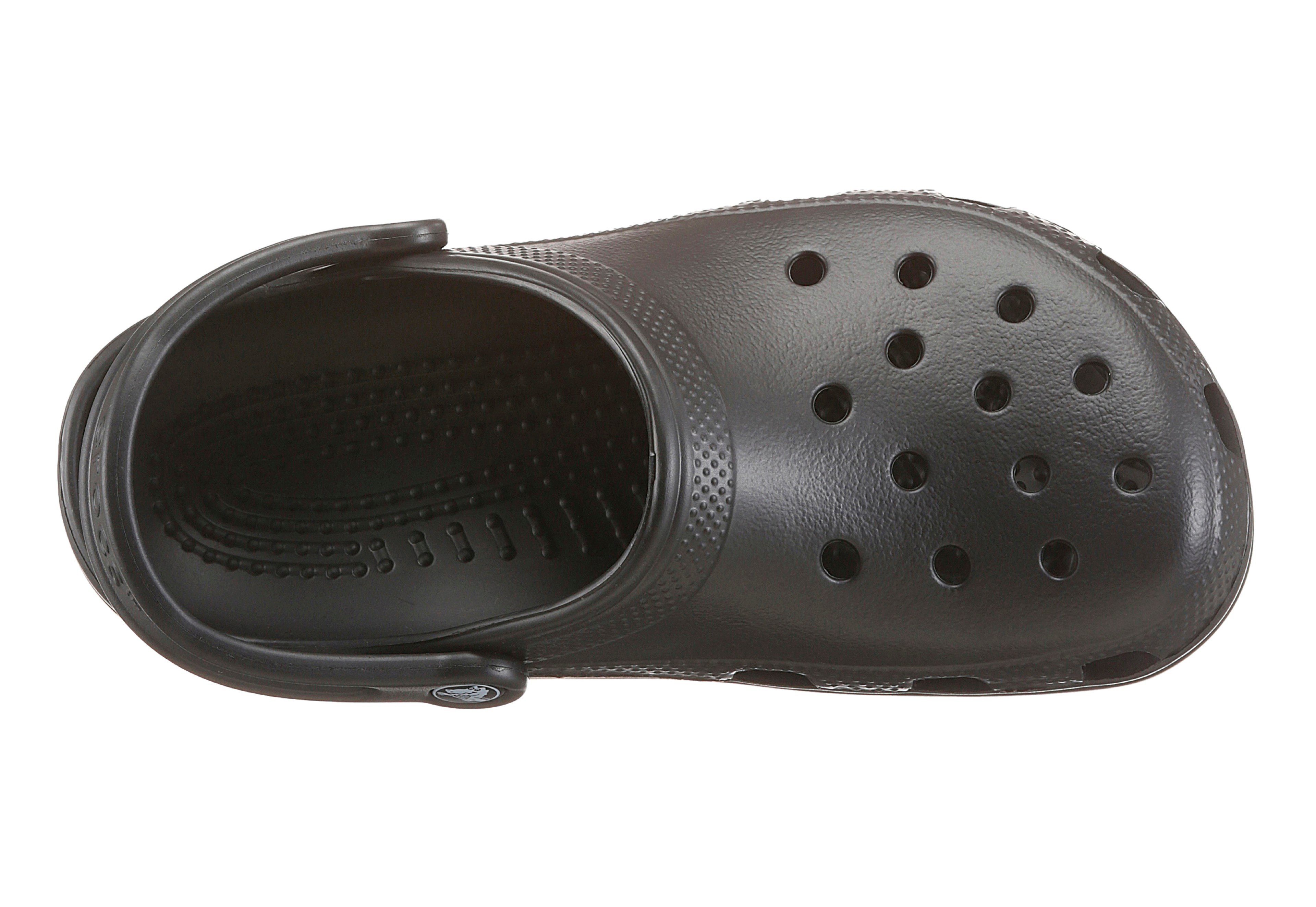 typischem Clog schwarz mit Classic Logo Crocs