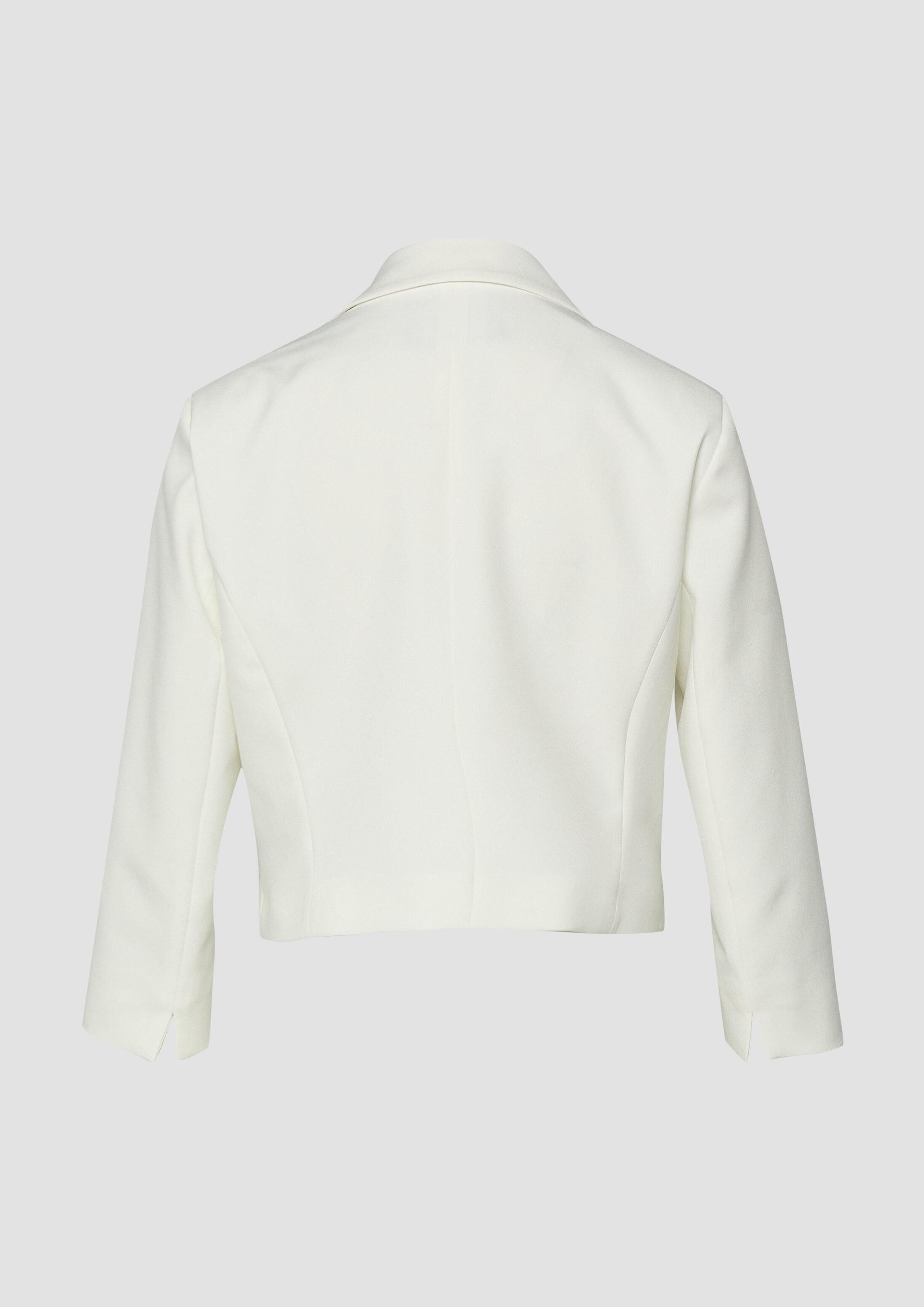 s.Oliver Jackenblazer Indoor-Blazer Eleganter Kurz-Blazer mit 3/4-Ärmeln