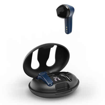 Hama Bluetooth-Kopfhörer In-Ear (Wireless Charging, 16 h Akku, ENC) wireless In-Ear-Kopfhörer (Echo Noise Cancellation (ENC), Freisprechfunktion, True Wireless, integrierte Steuerung für Anrufe und Musik, kompatibel mit Siri, Google Assistant, Siri, A2DP Bluetooth, AVRCP Bluetooth, Bluetooth, HFP, Fast Charge, kabelloses Laden, Anzeige Akkustand)